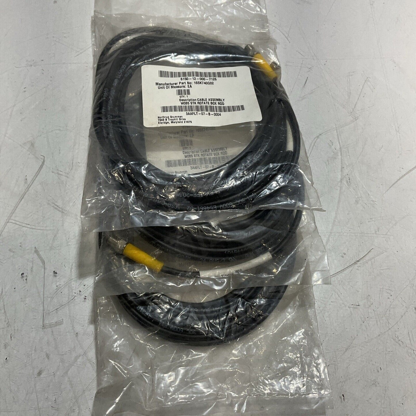 TURCK  10151166  FLEXLIFE CABLE ASSEMBLY W085 STK ROTATE BOX  ROD  LOT OF 3  U3S