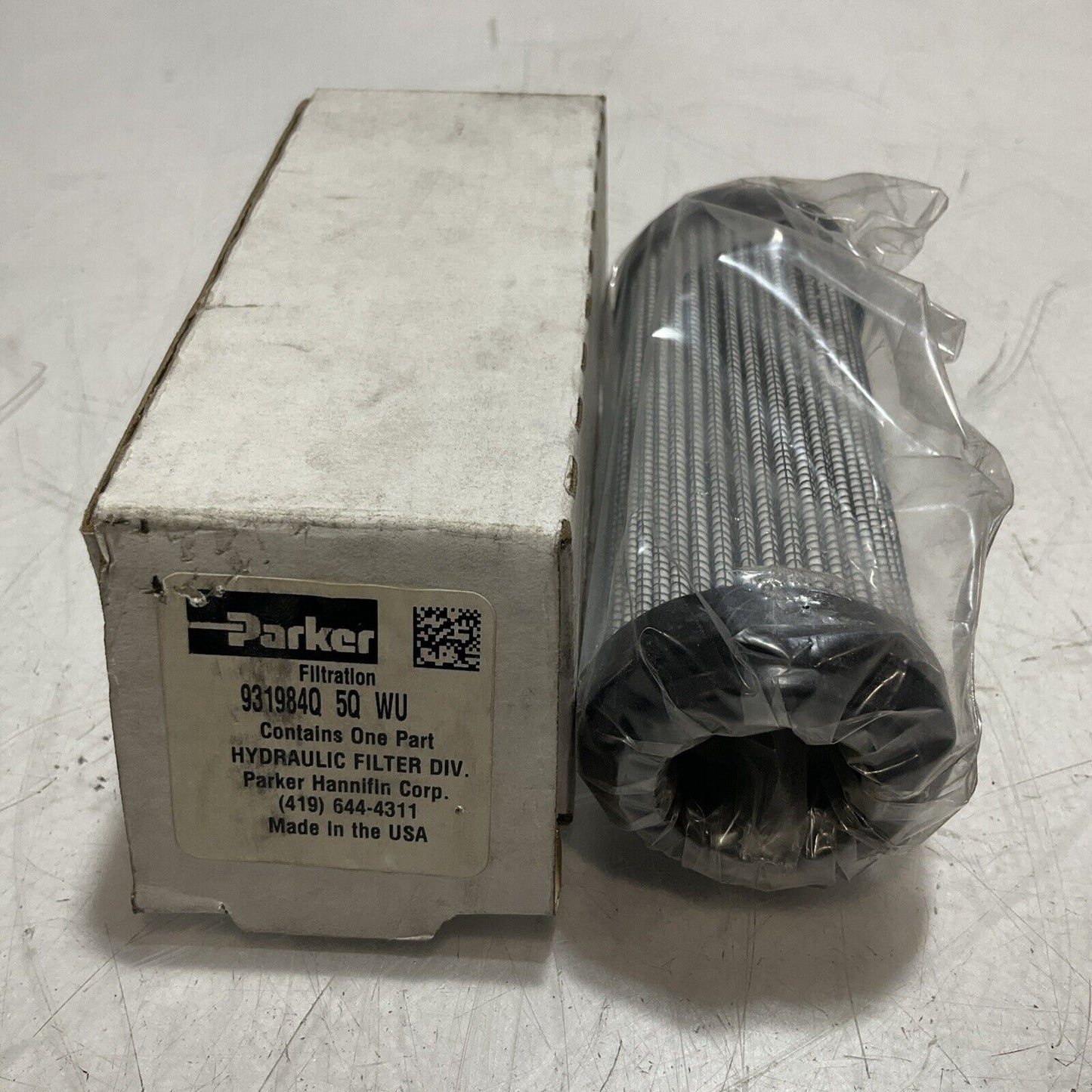 PARKER  931984Q 5Q WU  HYDRAULIC  FILTER  DIV  ELEMENT  U3S