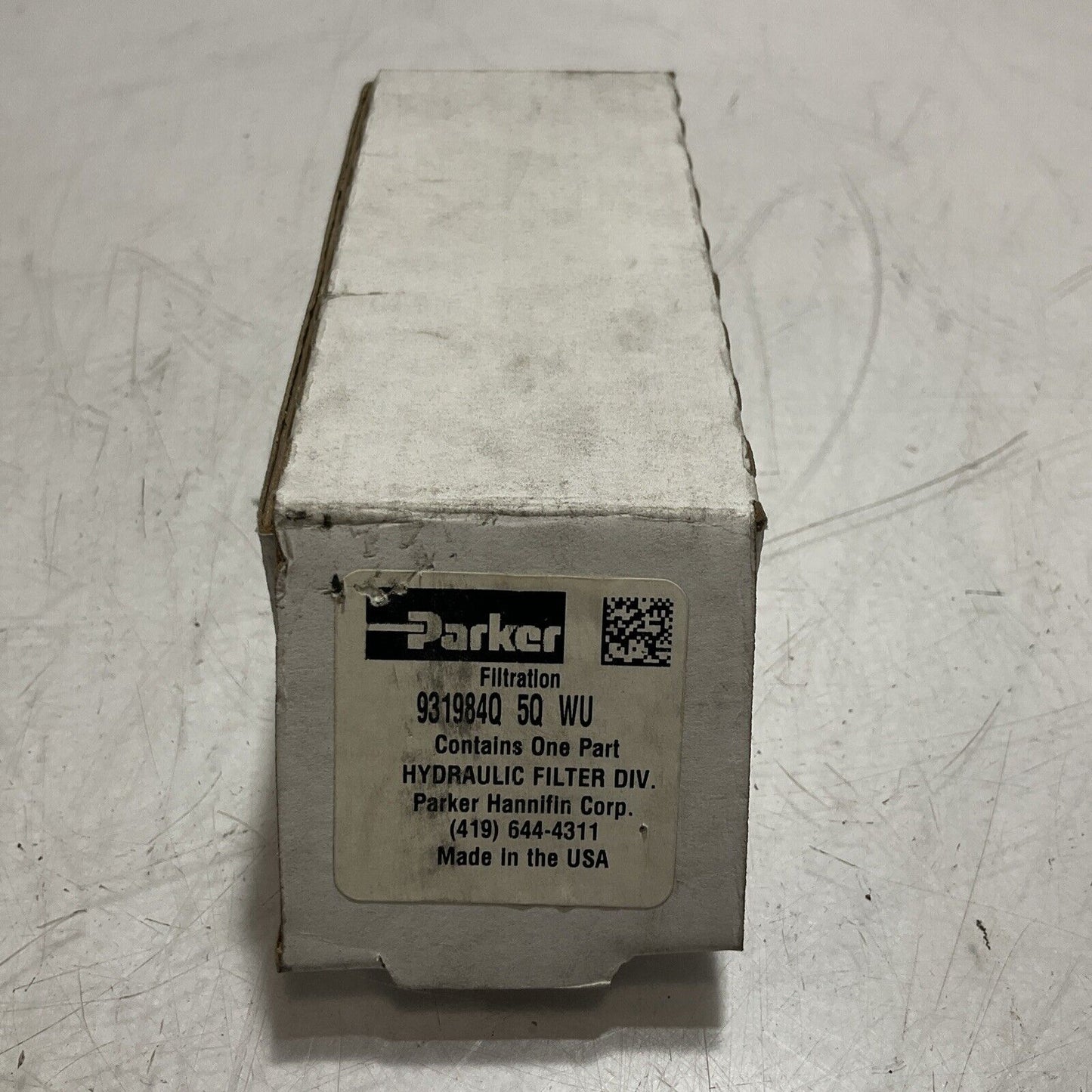 PARKER  931984Q 5Q WU  HYDRAULIC  FILTER  DIV  ELEMENT  U3S