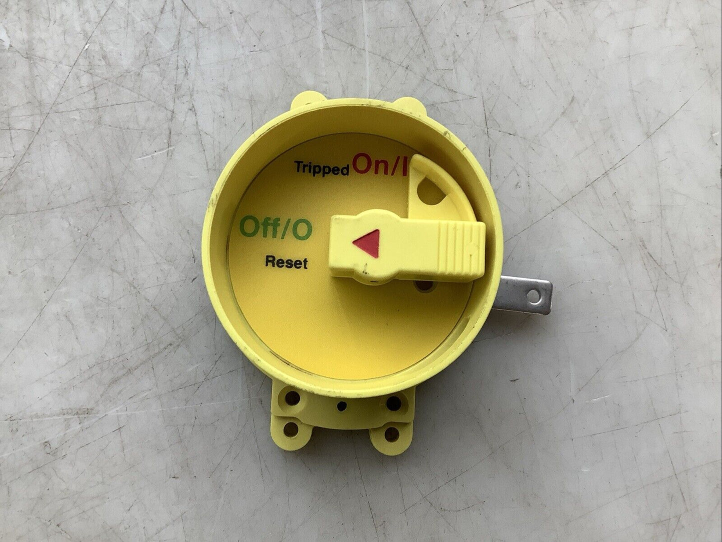 EATON HRGCC3S YELLOW SHROUDED ROTARY HANDLE FOR BREAKER SWITCH U3S