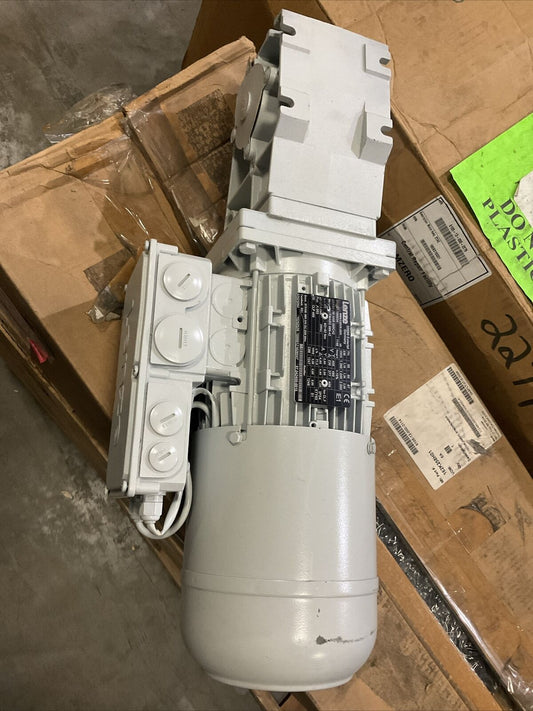 LENZE GKR04-2M HAR 080C42 MDEMABS 080-42 AC GEARBOX MOTOR 1.1KW 20MM U3S