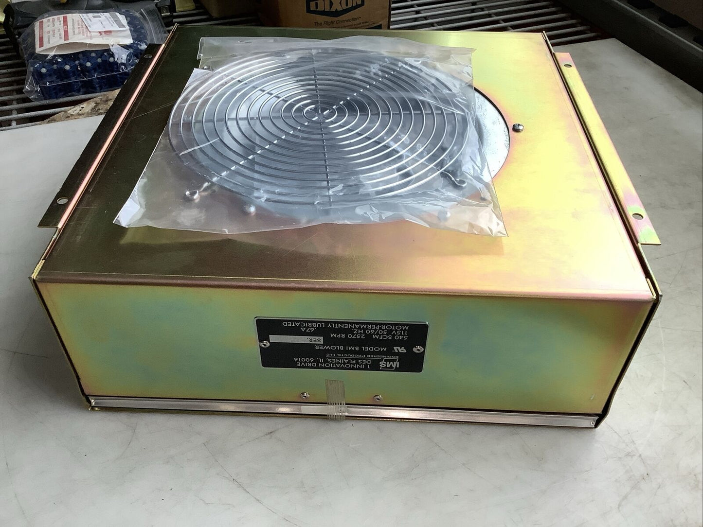 IMS ENGINEERED PRODUCTS 05 BMI BLOWER 369 540 SCFM 2570 RPM 115 V 50/60HZ U3S