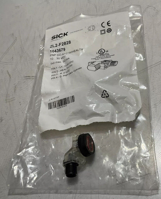 SICK  ZL2-F2828  PHOTOELECTRIC SENSOR  30VDC  LOT OF 2 U3S