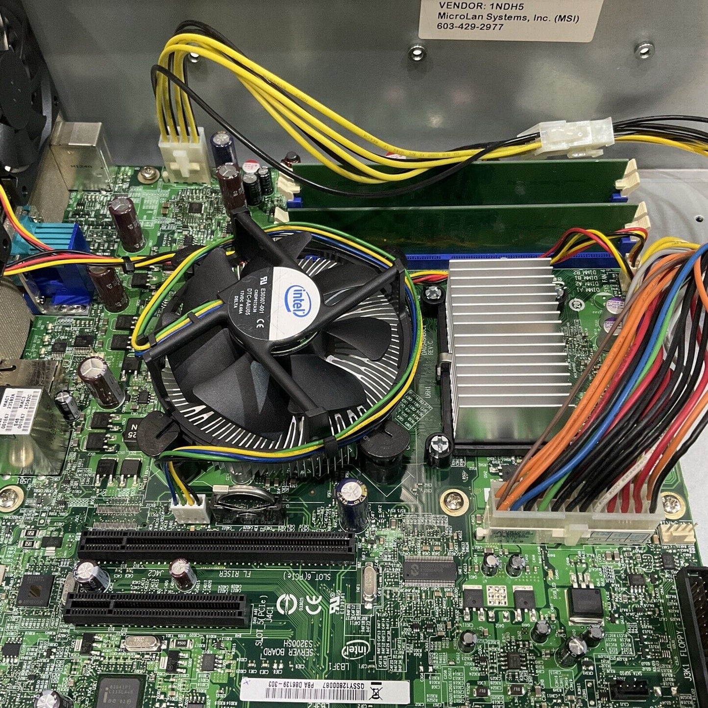 MSI MICROLAN 66.1031.071-01 INTEL RACKMOUNT XEON SERVER U3S