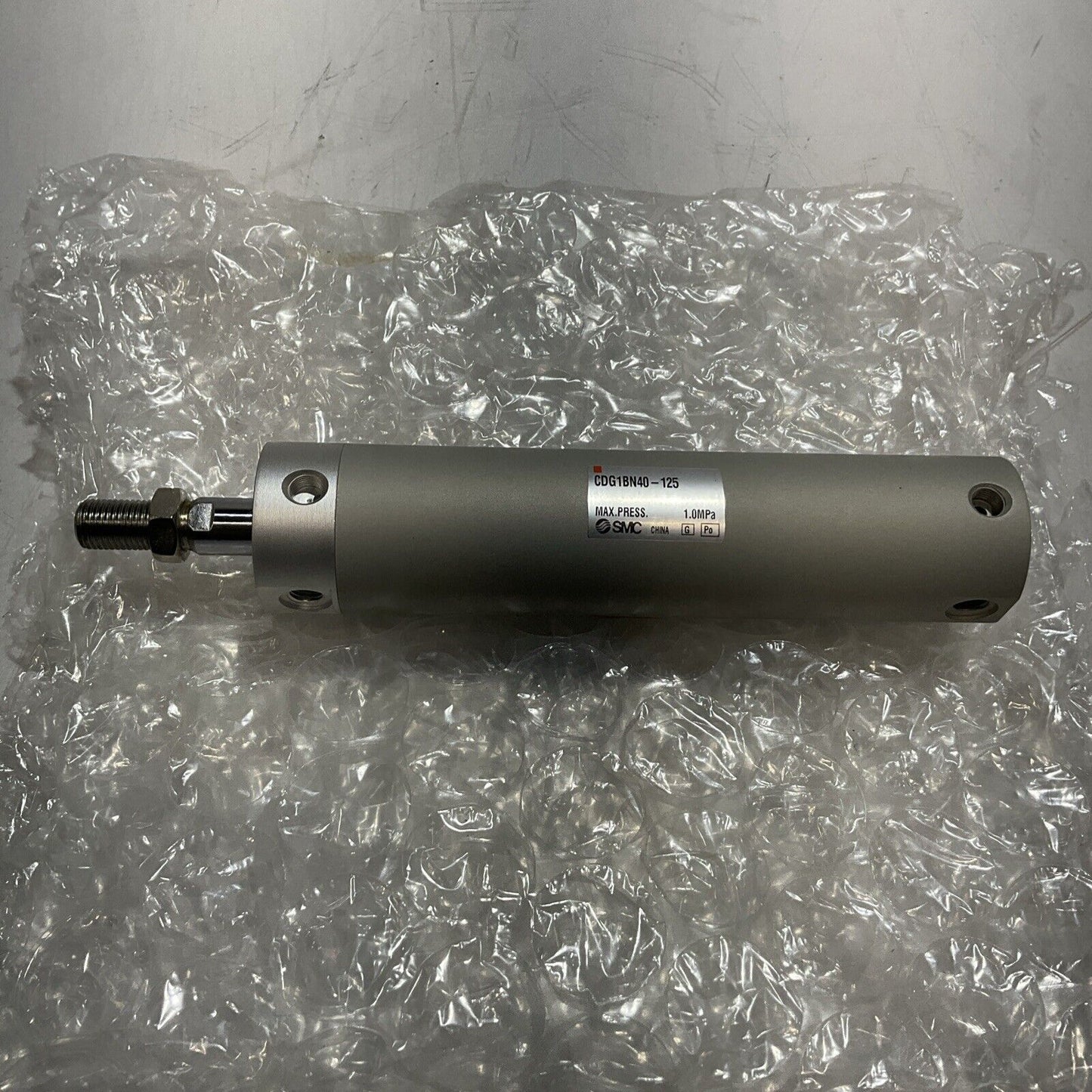 SMC  CDG1BN40-125  CYLINDER ASSEMBLY  MAX  PRESS  U3S