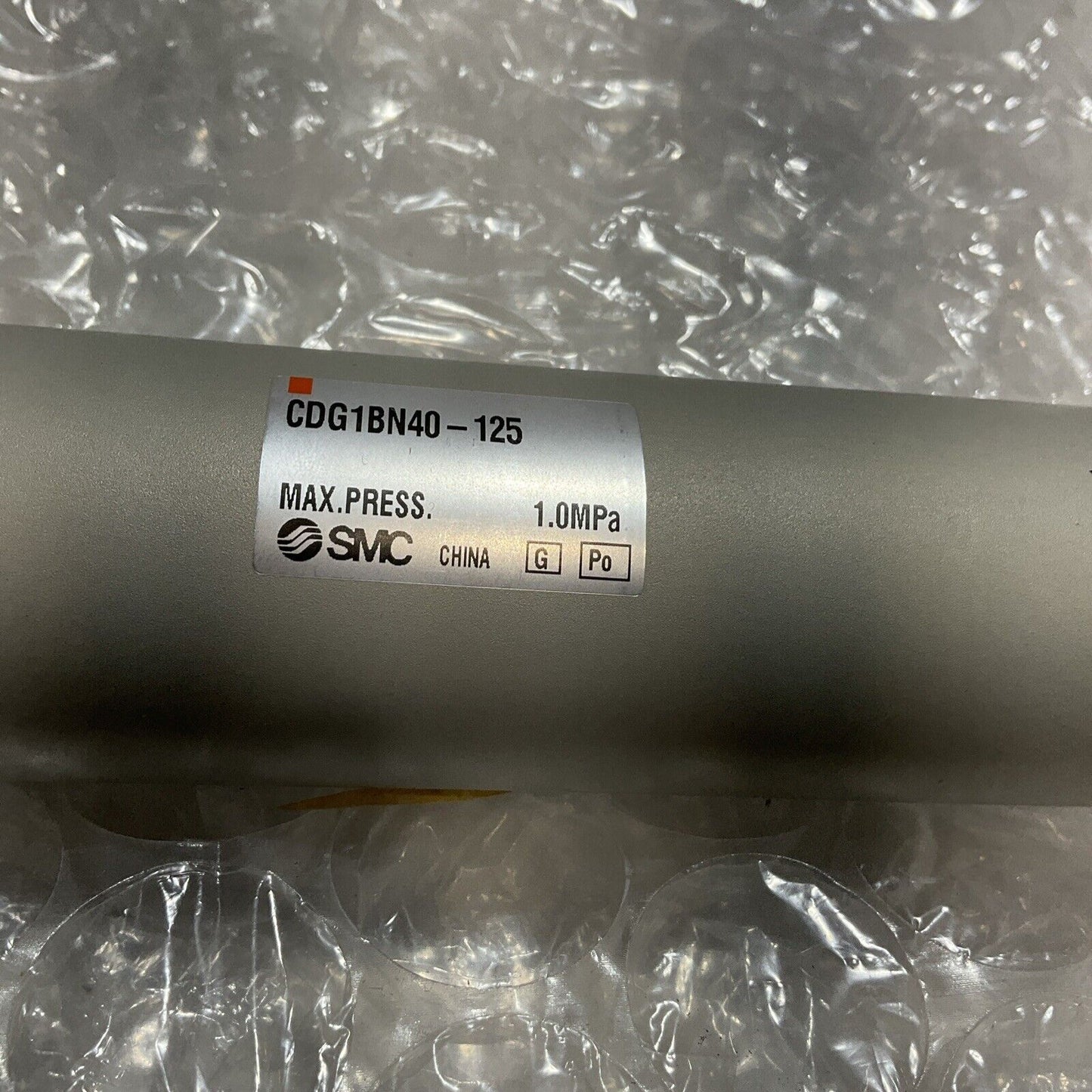 SMC  CDG1BN40-125  CYLINDER ASSEMBLY  MAX  PRESS  U3S