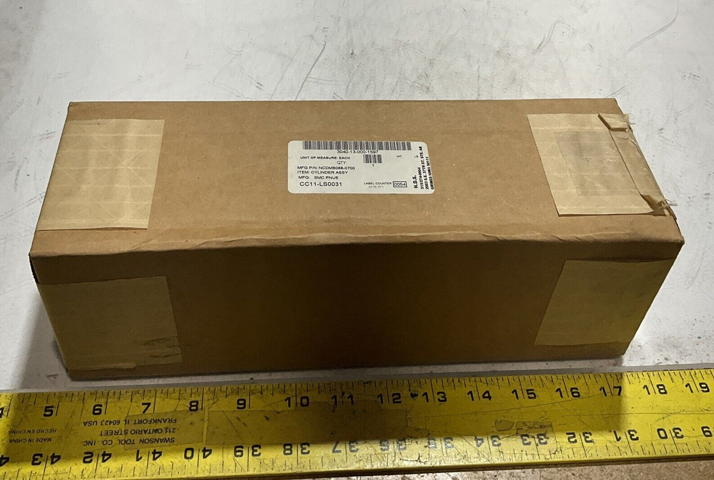 SMC NCDMB088-0700 PNEUMATIC  CYLINDER  ASSEMBLY  U3S