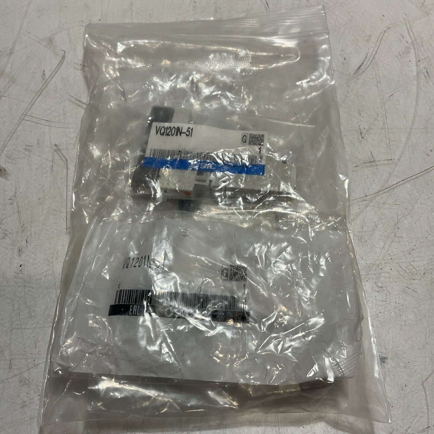 SMC  VQ1201N-51  PNEUMATIC MANIFOLD VALVE RUBBER SEAL LOT OF 4  U3S