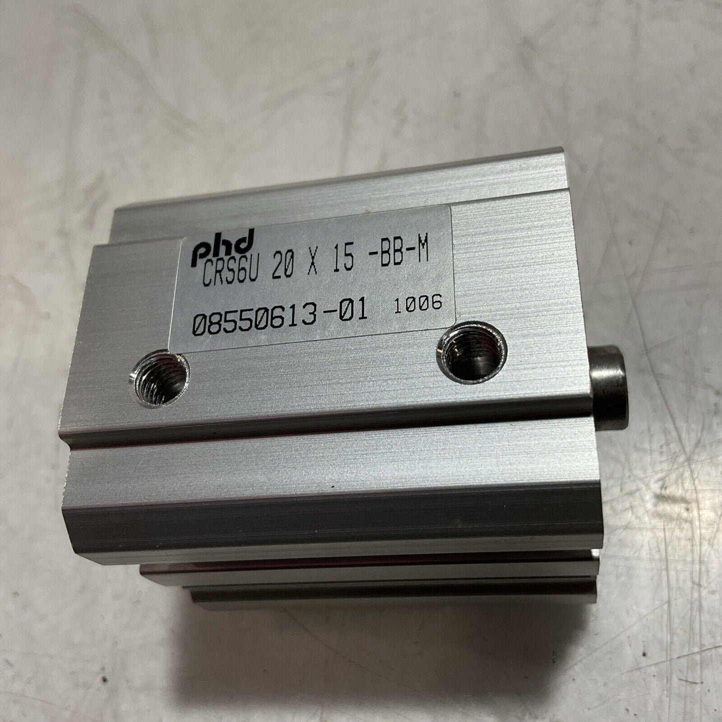 PHD  CRS6U  PNEUMATIC COMPACT CYLINDER  20X15   LOT OF 2 U3S