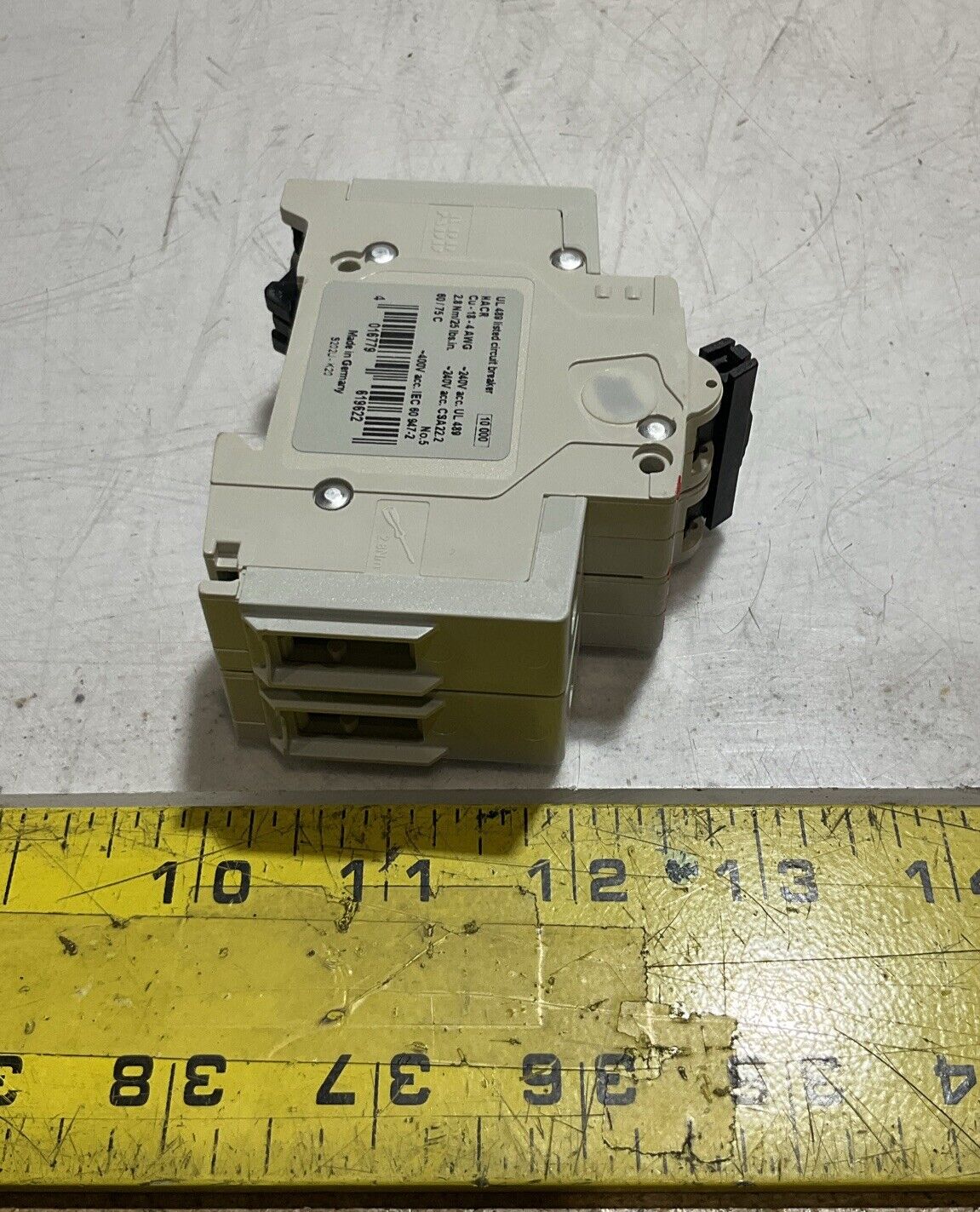 ABB  S202UK20A  CIRCUIT BREAKER  2 POLE  UNIT  U3S