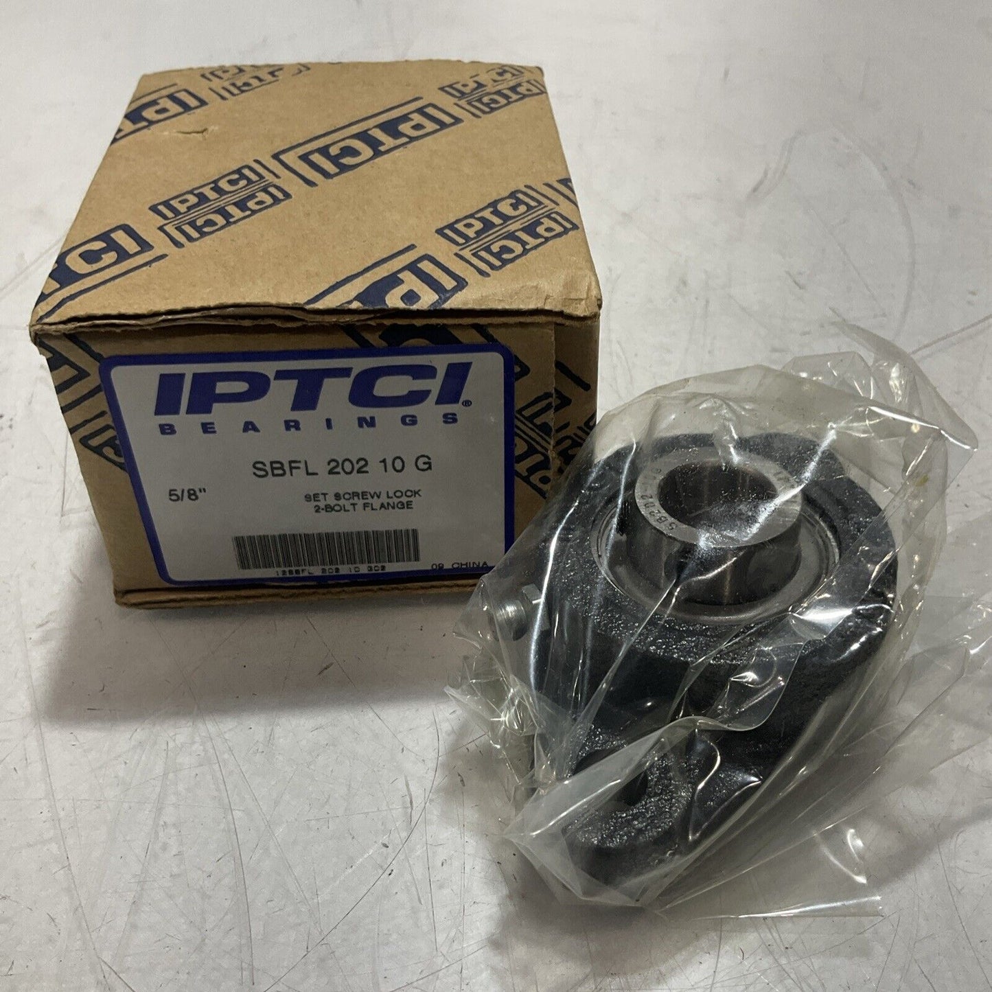 IPTCI BEARINGS   SBFL20210G  BLOCK FLANGE  2-BOLT BEARING  U3S