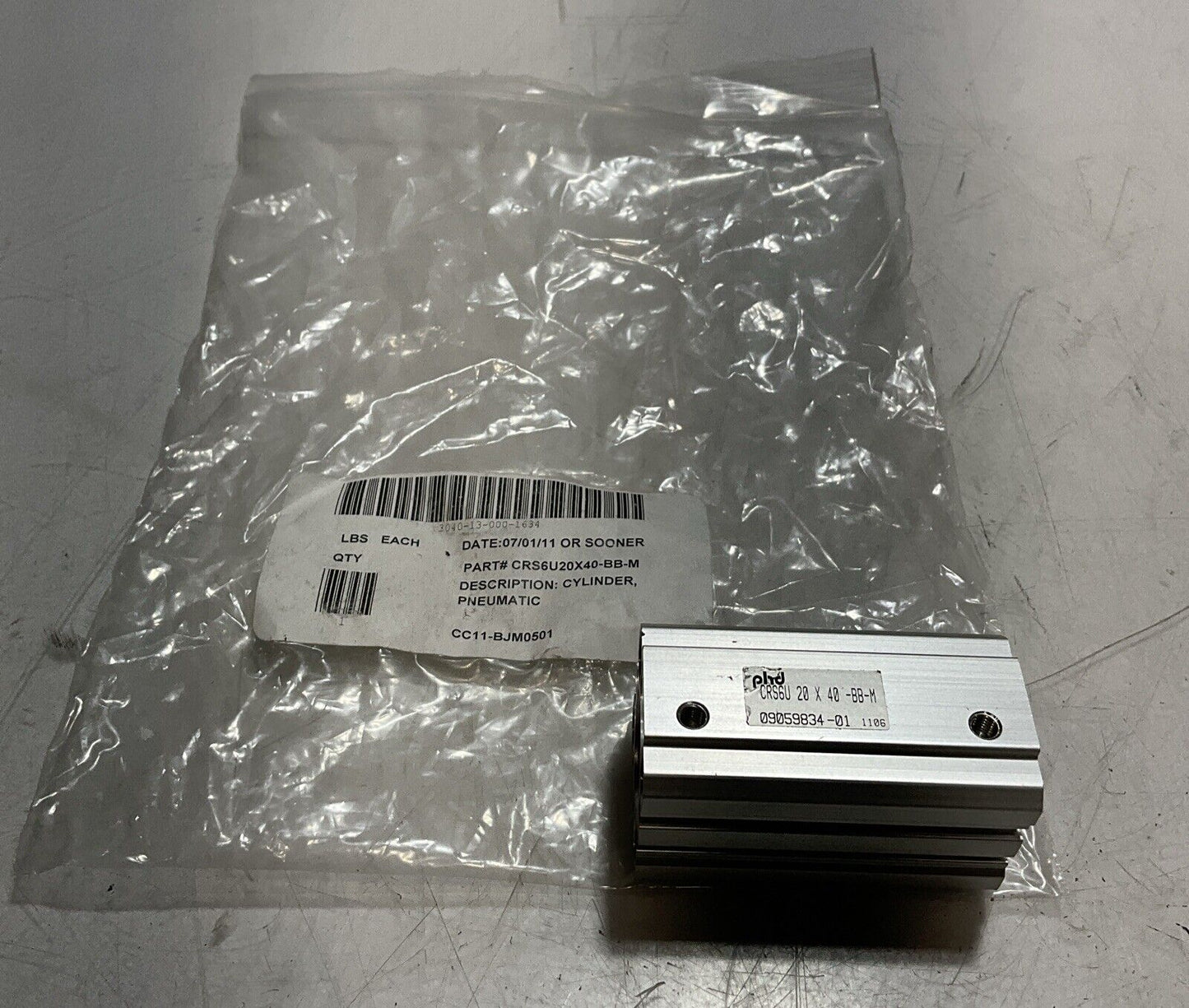 PHD  CRS6U PNEUMATIC  COMPACT  CYLINDER   U3S