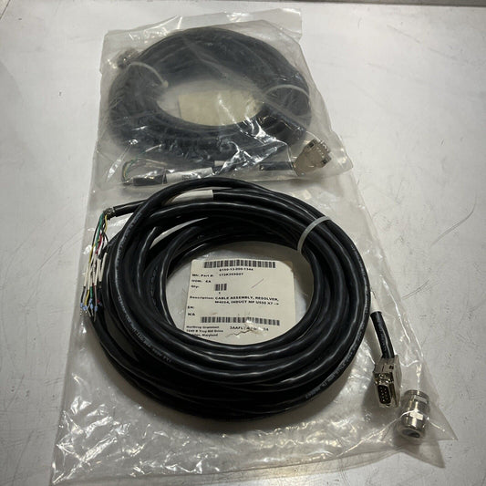 FMK1  E90298-STYLE 2464  CABLE ASSEMBLY  RESOLVER  LOT OF 2 U3S
