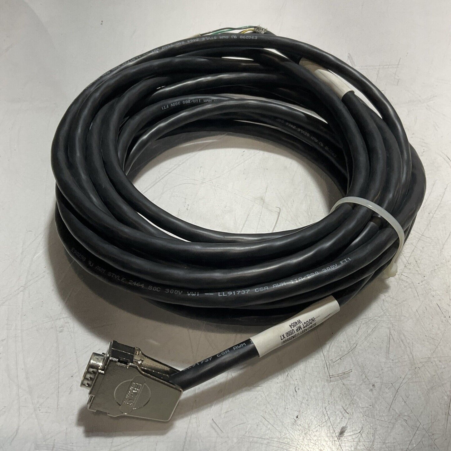 FMK1  E90298-STYLE 2464  CABLE ASSEMBLY  RESOLVER  LOT OF 2 U3S