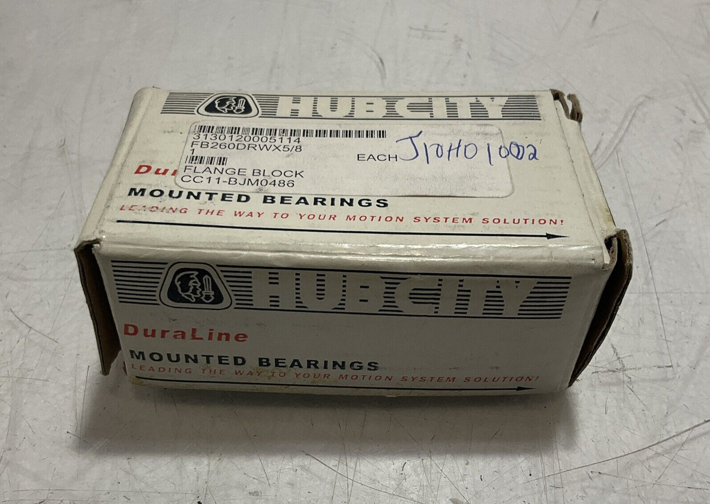 HUB  CITY  FB260DRWX5/8  MOUNTED  FLANGE BLOCK  U3S