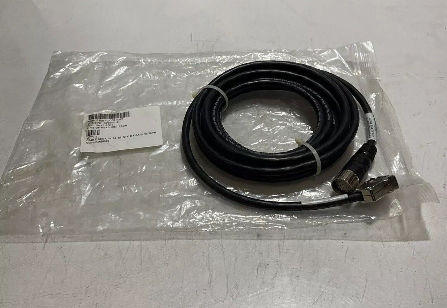 TURCK   E90298  CONNECTOR  CORD  CABLE  ASSEMBLY  STYLE  U3S