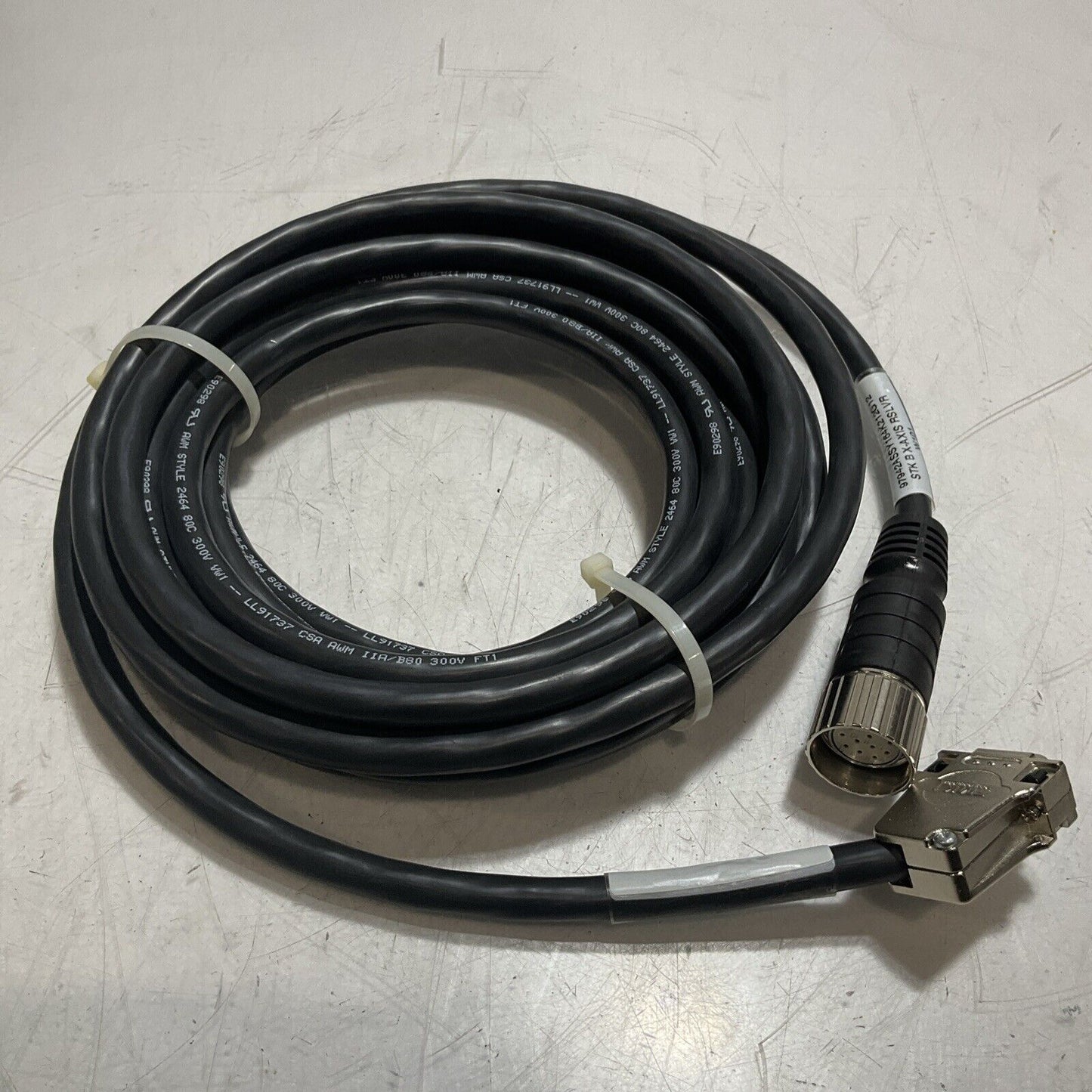 TURCK   E90298  CONNECTOR  CORD  CABLE  ASSEMBLY  STYLE  U3S
