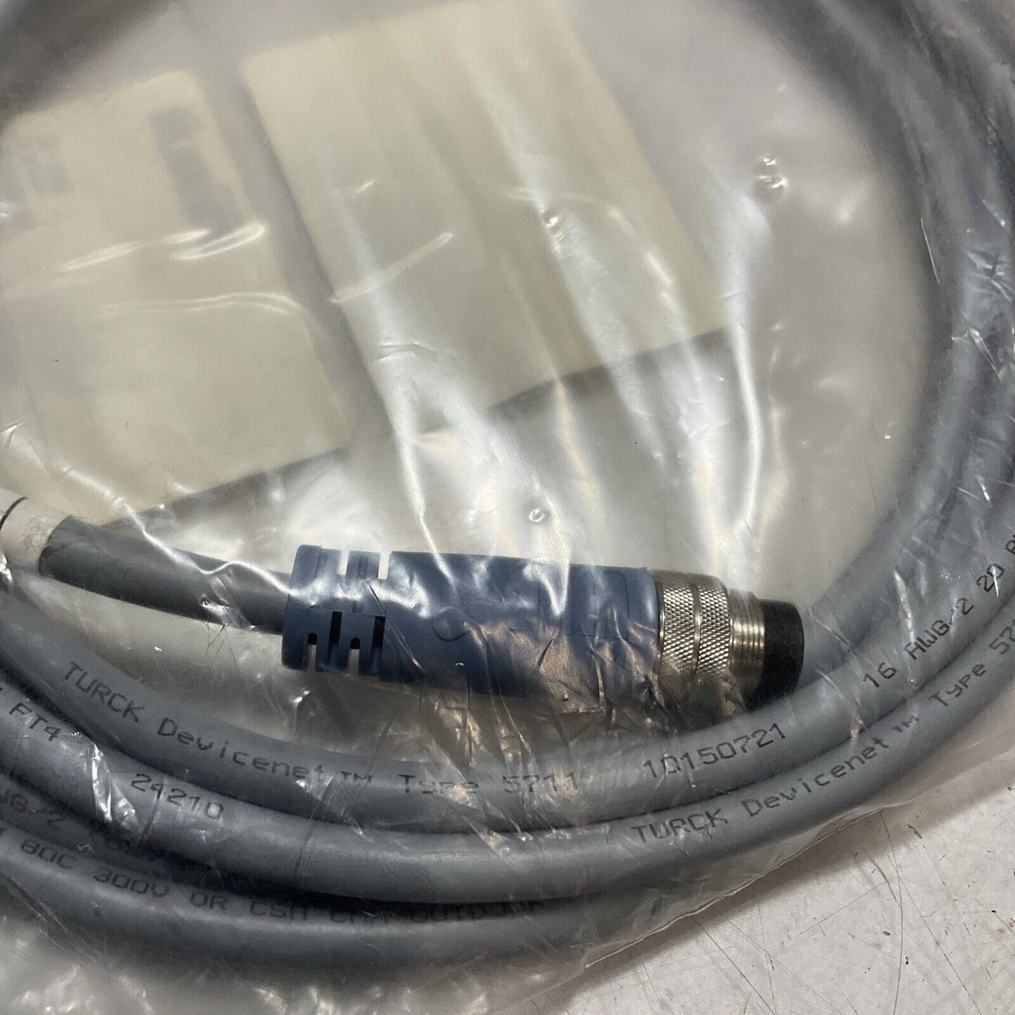 TURCK  10150721  CABLE  ASSEMBLY  W557 CANBUS EXTENSION  U3S