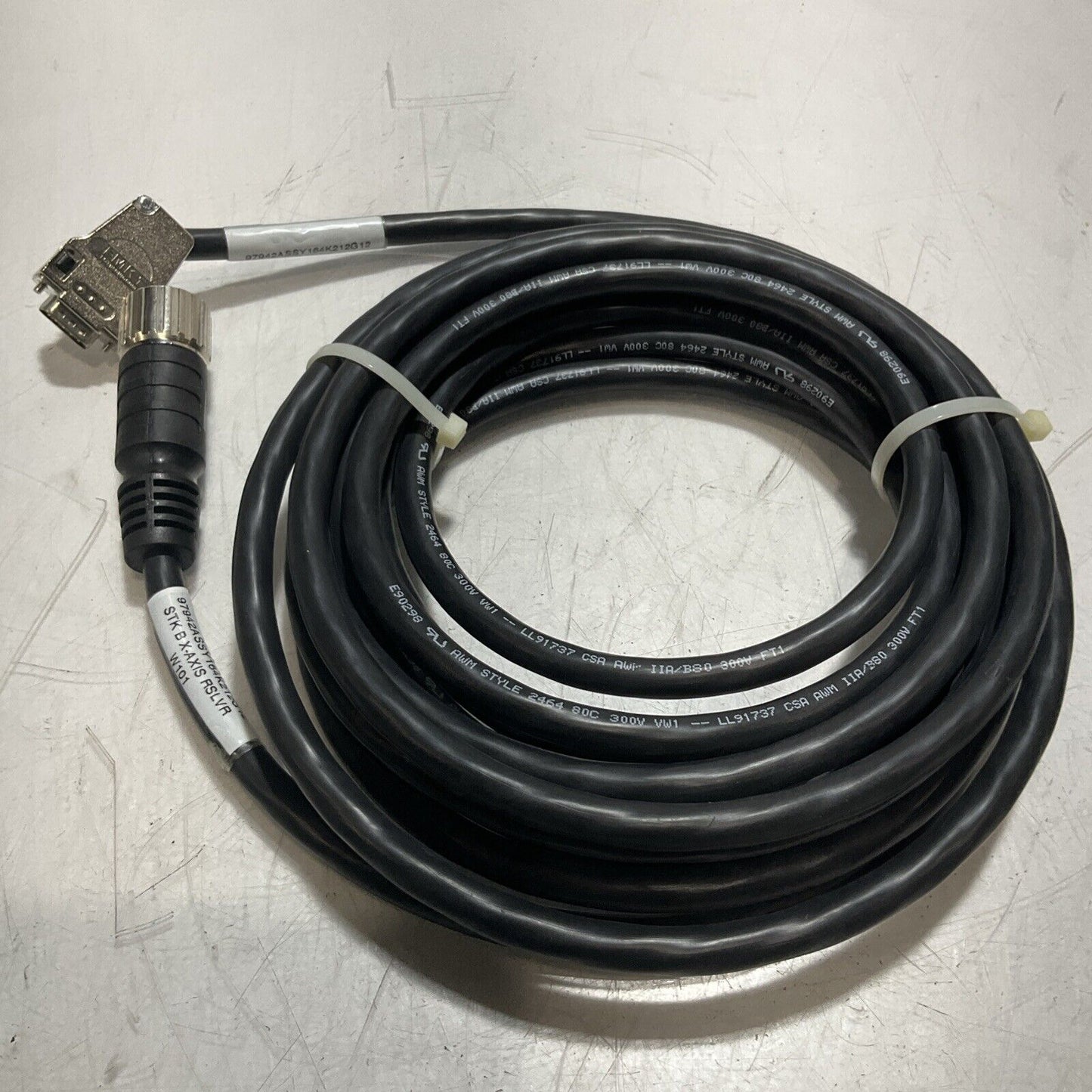 TURCK   E90298  CONNECTOR  CORD  CABLE  ASSEMBLY  STYLE  U3S