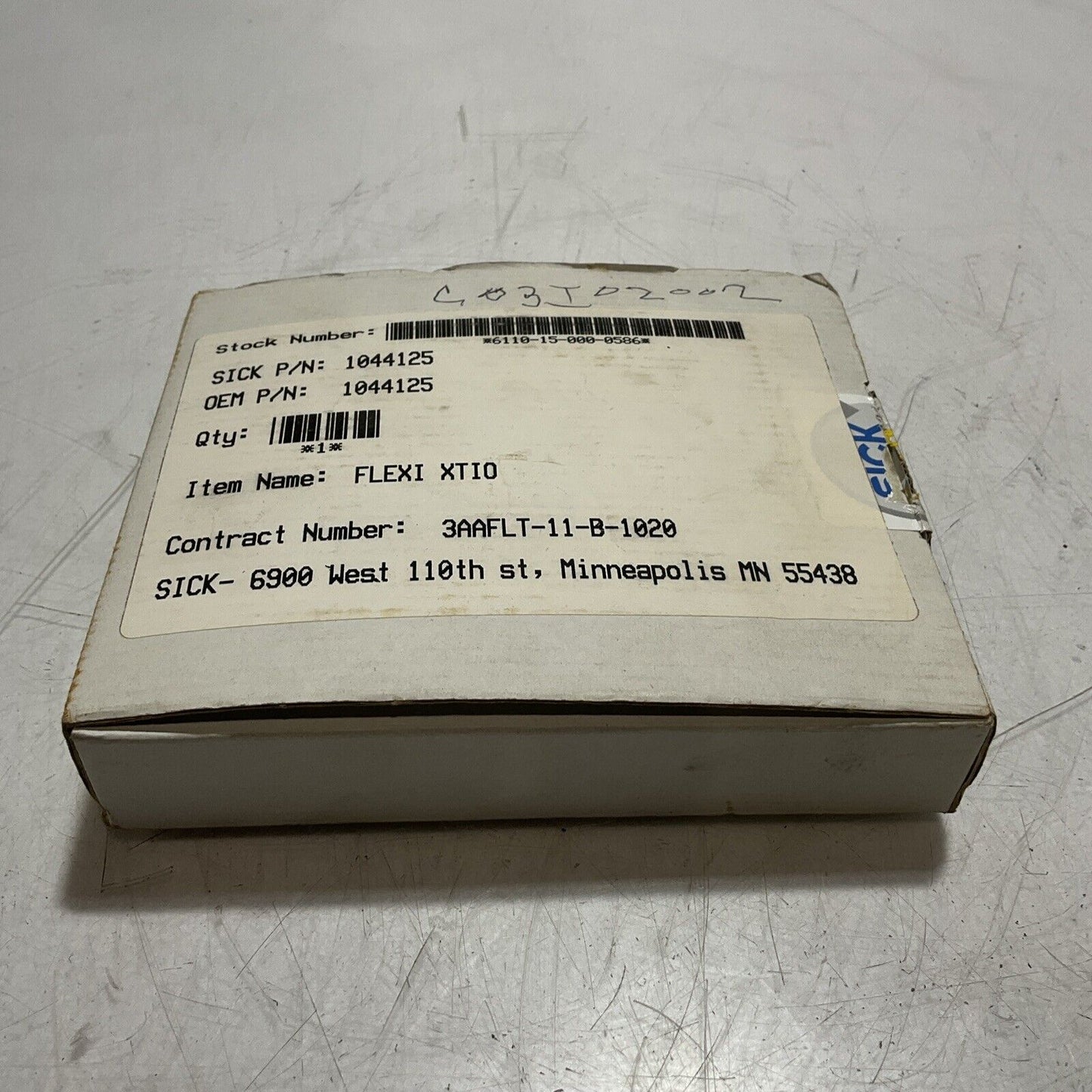 SICK  FX3-XTIO84002  FLEXI  XTIO SOFT  CONTROLLER MODULE  U3S