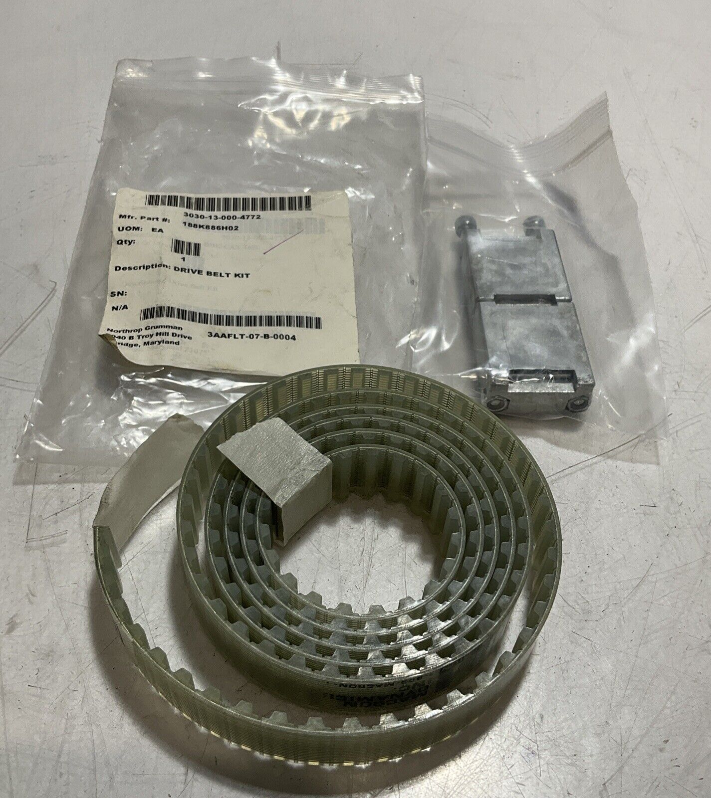 MACRON DYNAMIC INC   DBK-CAX-1690  DRIVE  BELT KIT  U3S