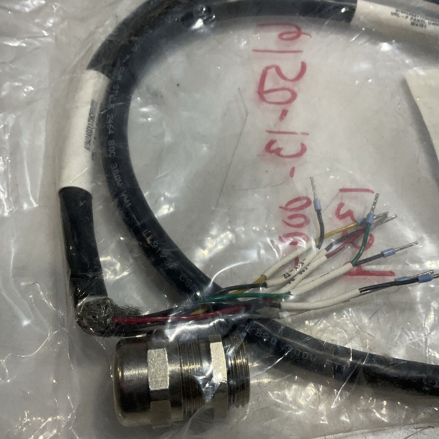 TURCK  12970  VRL-F. PANEL   U450    CABLE ASSEMBLY  U3S