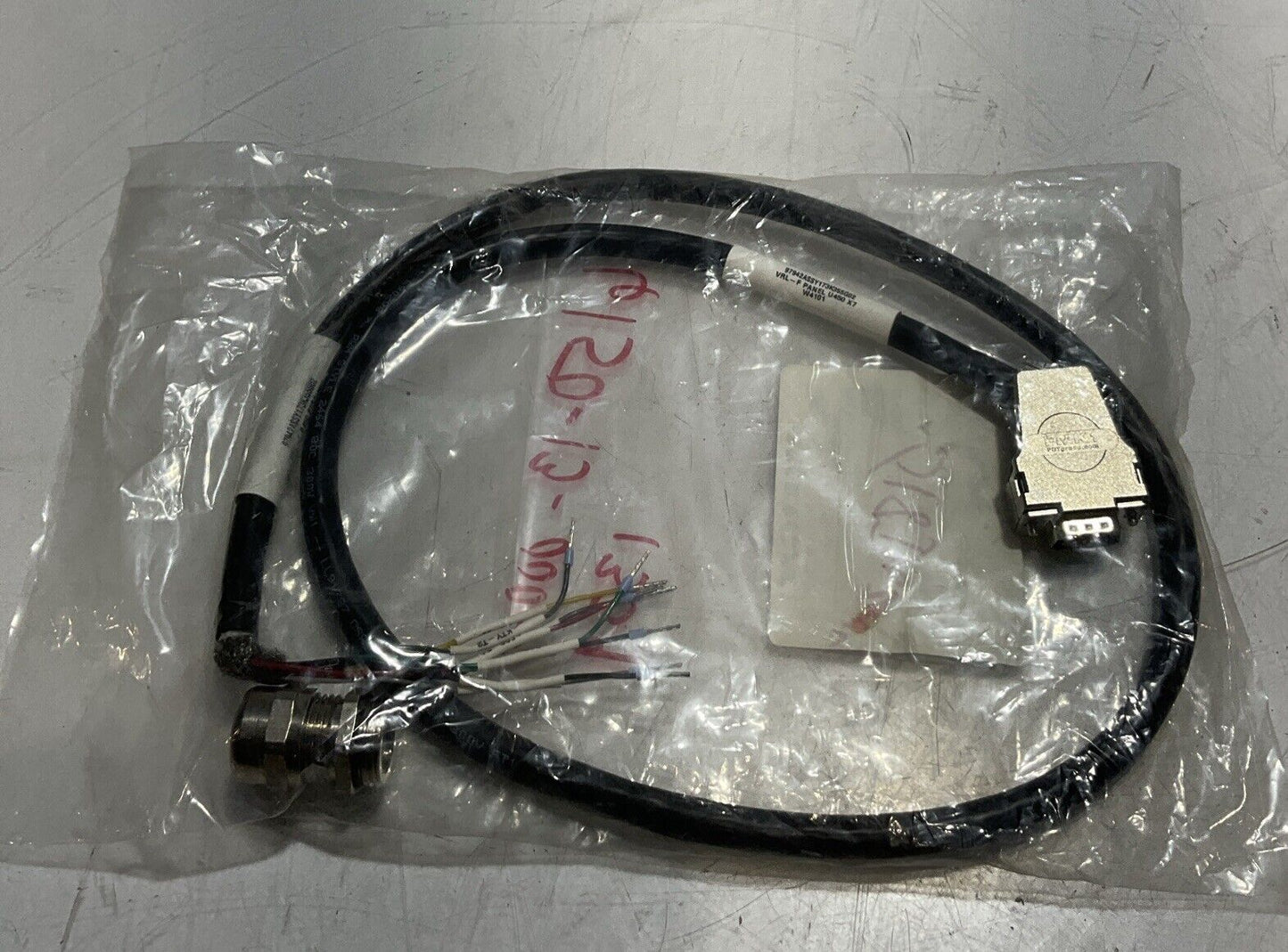 TURCK  12970  VRL-F. PANEL   U450    CABLE ASSEMBLY  U3S