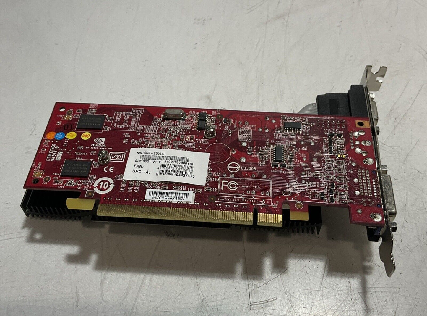 MSI  N8400GS-TD256 VIDEO OUTPUT  BOARD  U3S