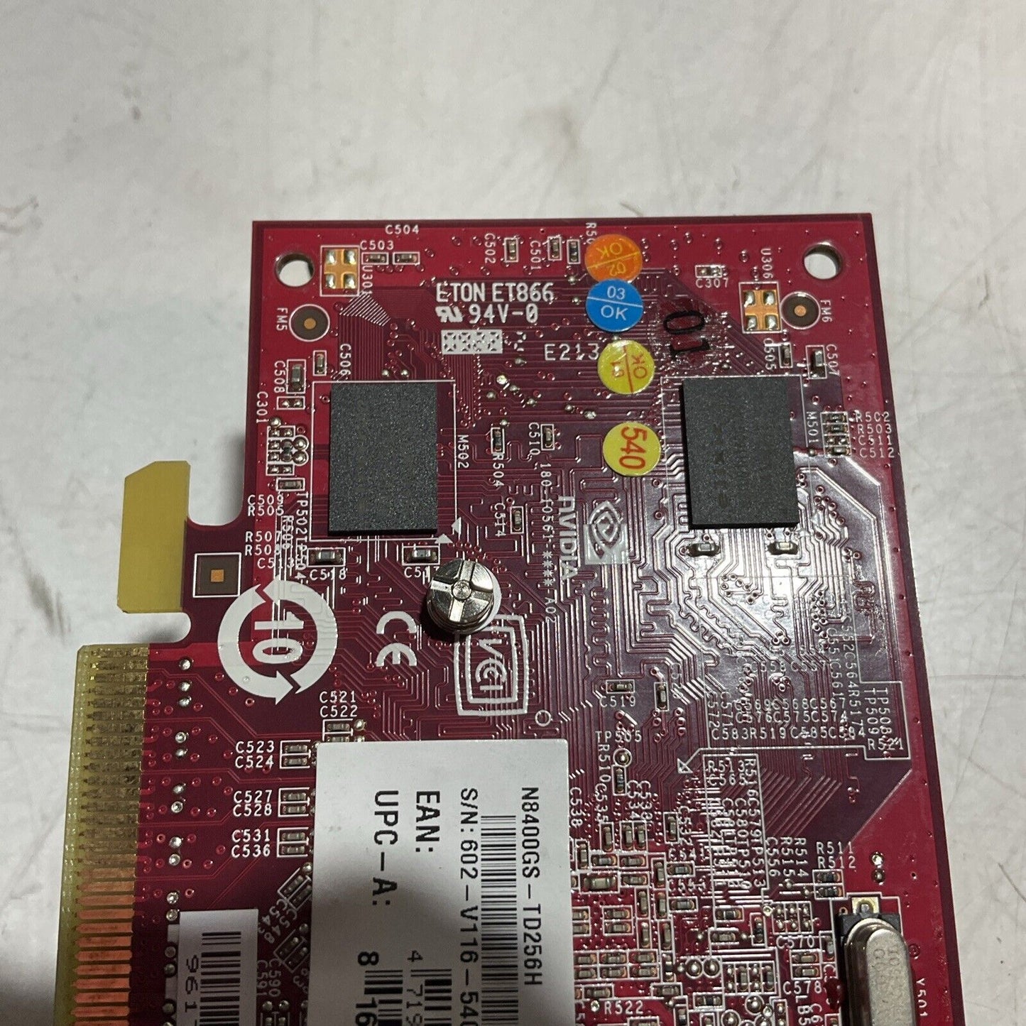 MSI  N8400GS-TD256 VIDEO OUTPUT  BOARD  U3S