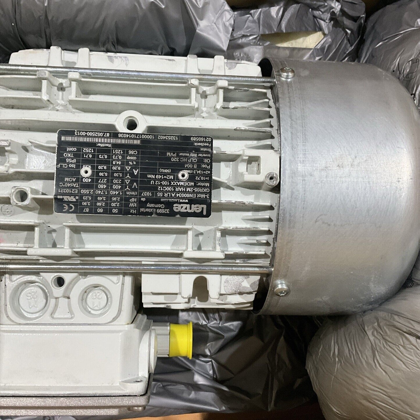 LENZE  GKR05-2MHAR100C12  GEARMOTOR  U3S