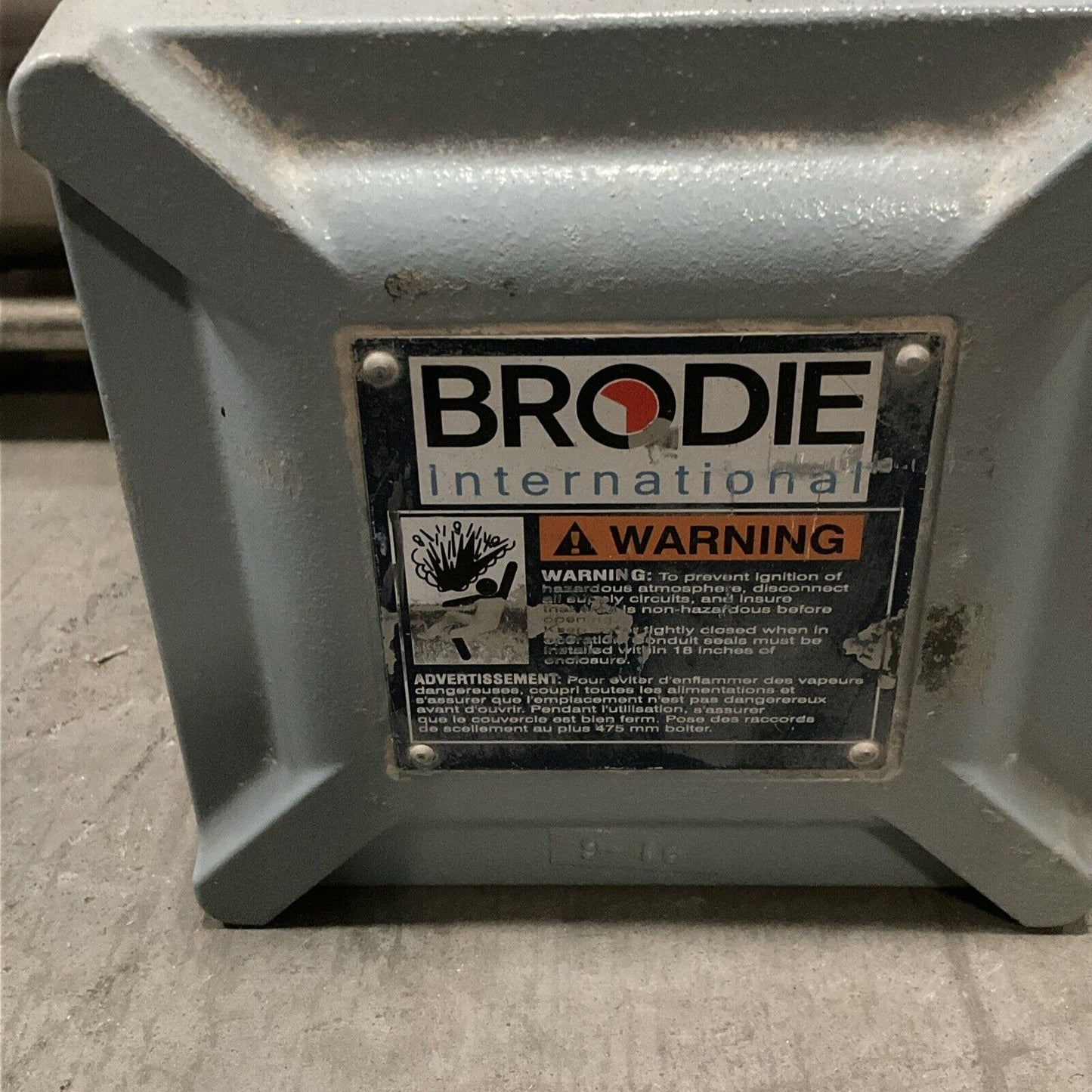 BRODIE BIROTOR SB251AFCAACABB1A PLUS FLOW METER 1.9 MPA 275 PSI -15 TO 167 F 476