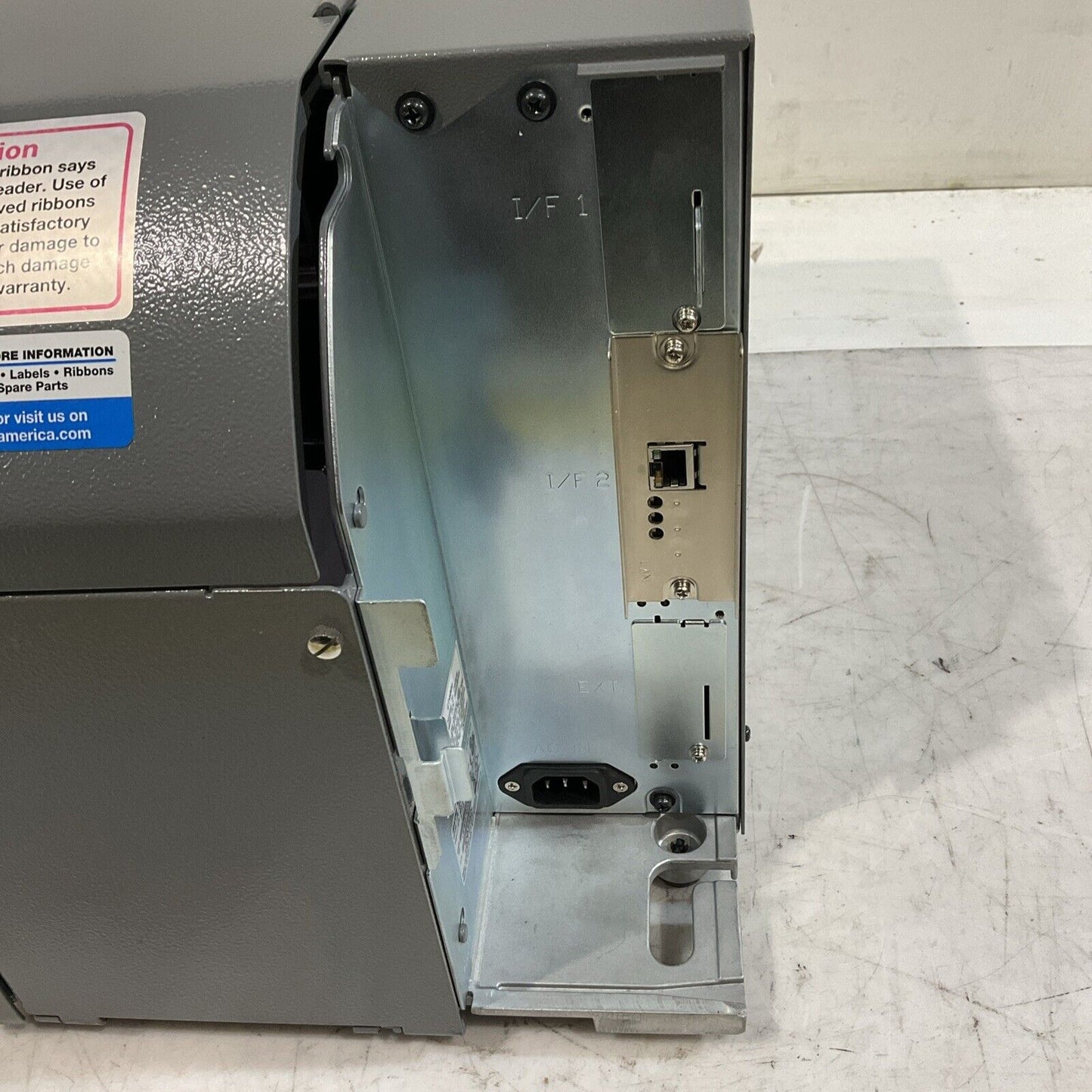 SATO GT408E INDUSTRIAL THERMAL BARCODE PRINTER U3S