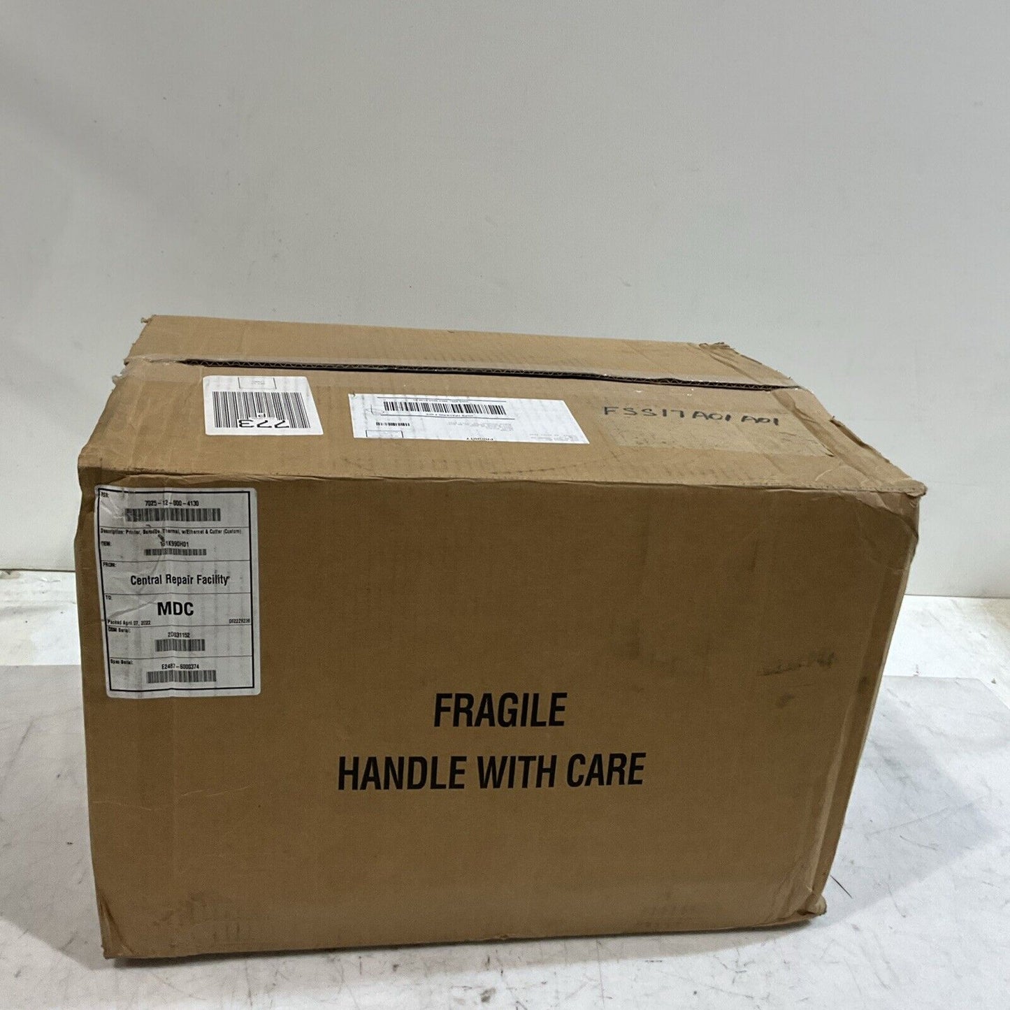 SATO GT408E INDUSTRIAL THERMAL BARCODE PRINTER U3S