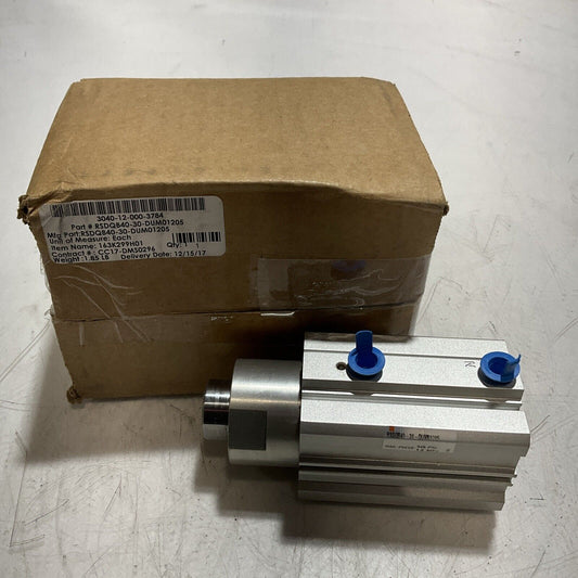 SMC  RSDQB40-30-DUM01205 COMPACT  CYLINDER STOPPER  U3S