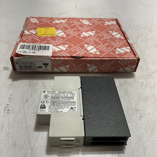 CARLO  GAVAZZI  RGC1A60A15KGU  CONTRACTOR SS  SINGLE POLE  CONTROL  U3S