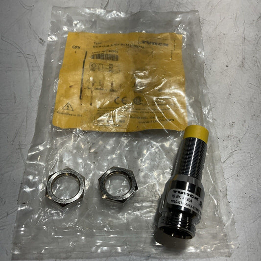 TURCK  NI10-G18-AP6X-B1341  40MM  INDUCTIVE  SENSOR  RM6