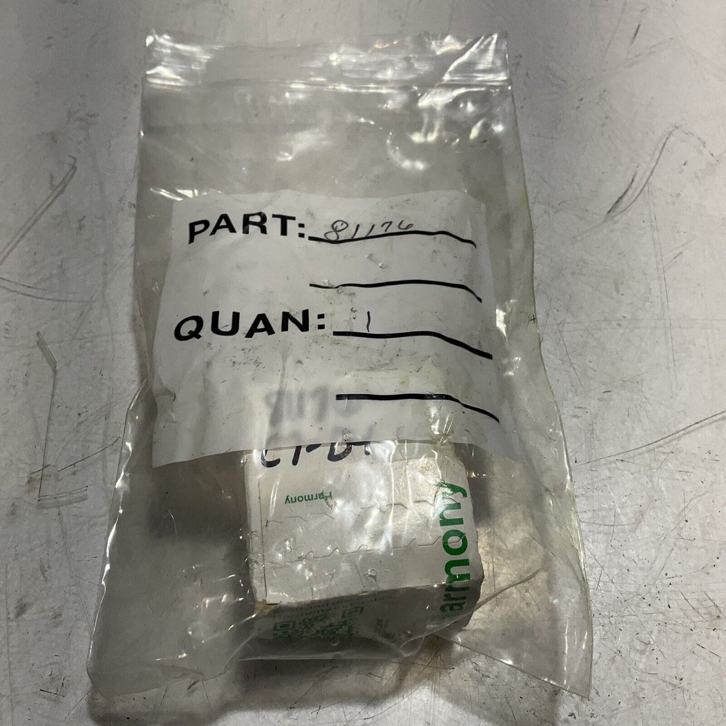 SCHNEIRDER HARMONY  ELECTRIC  ZB4BW0G42  COMPLETE BODY CONTACT ASSEMBLY  RM6