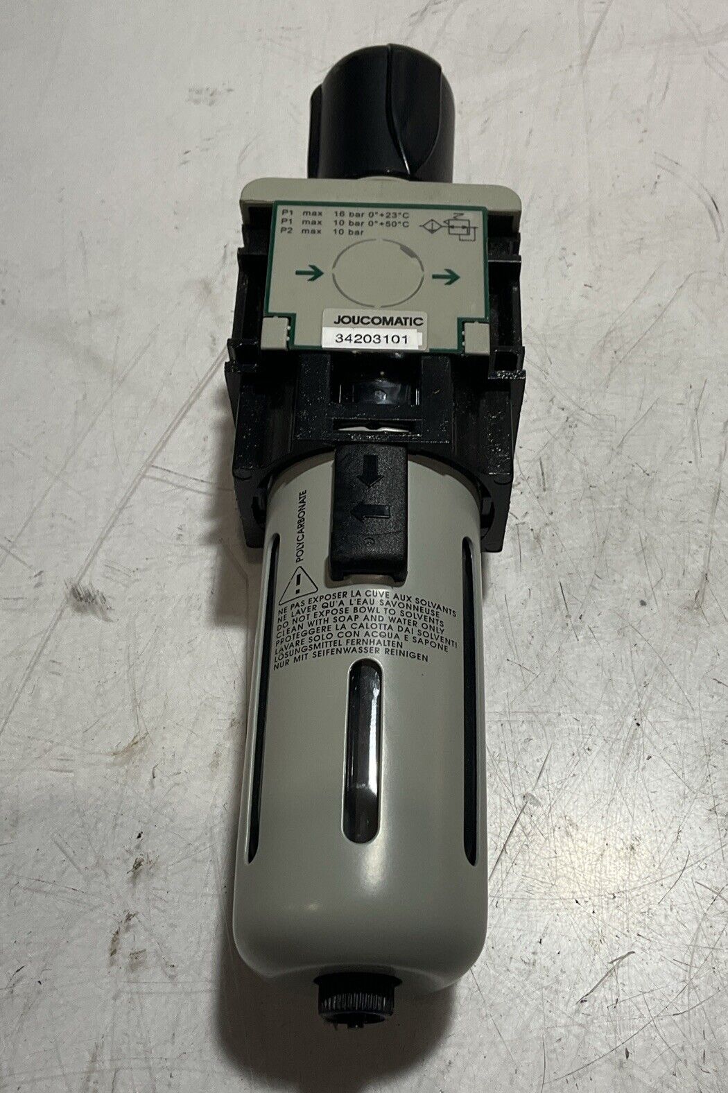 JOUCOMATIC  6685365410 REGULATOR PRESSURE PNEUMATIC ASCO  U3S