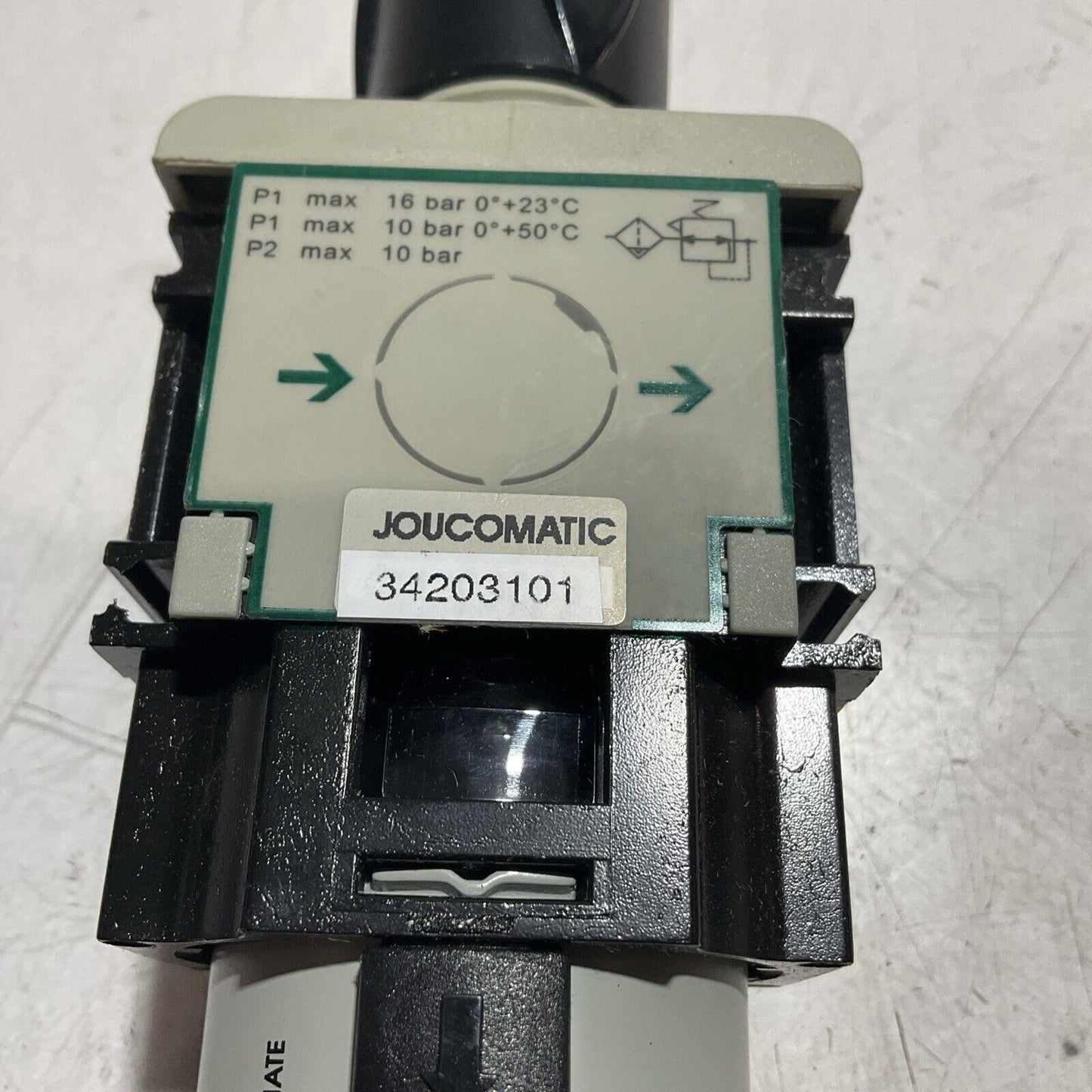 JOUCOMATIC  6685365410 REGULATOR PRESSURE PNEUMATIC ASCO  U3S