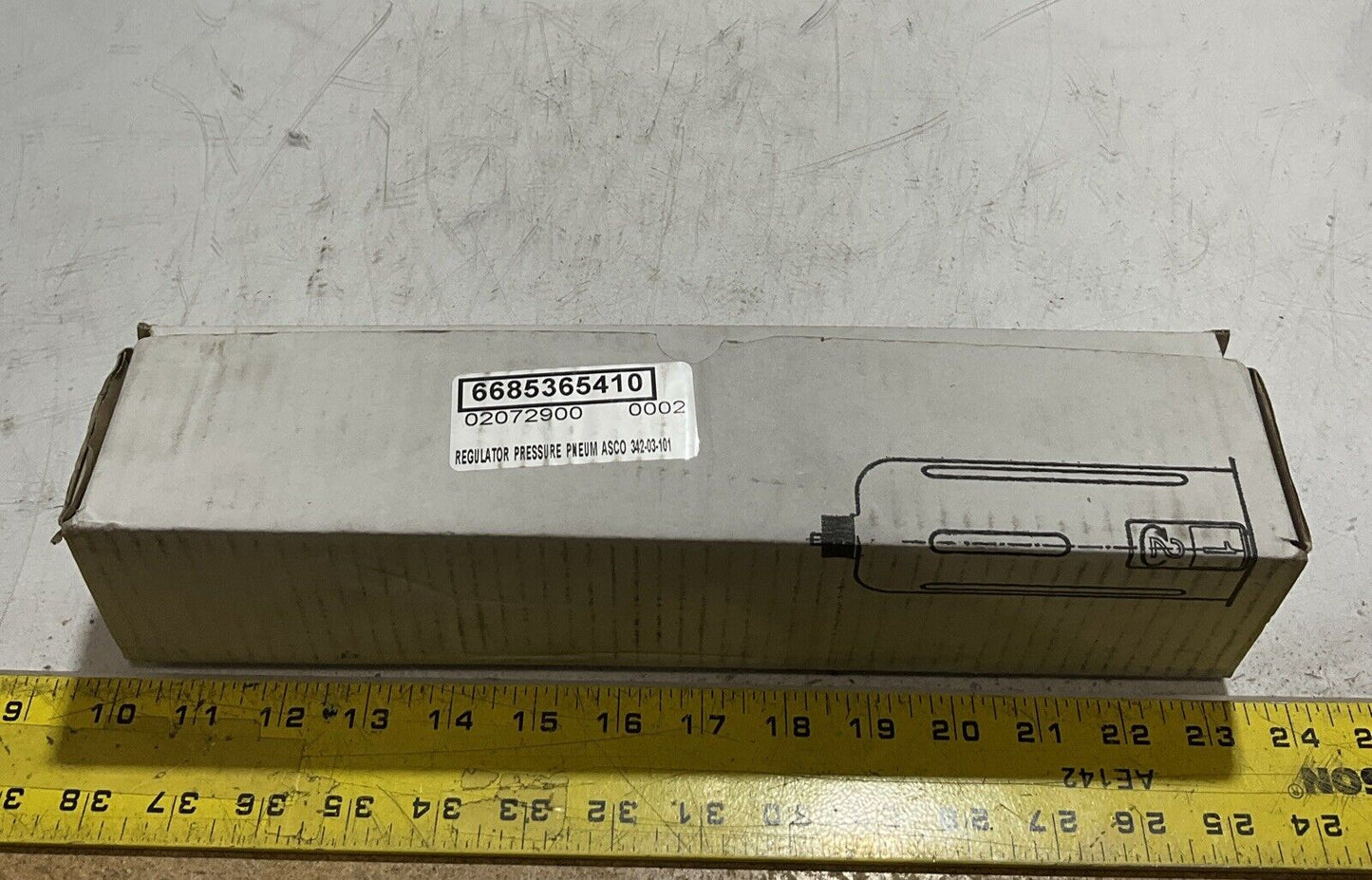 JOUCOMATIC  6685365410 REGULATOR PRESSURE PNEUMATIC ASCO  U3S