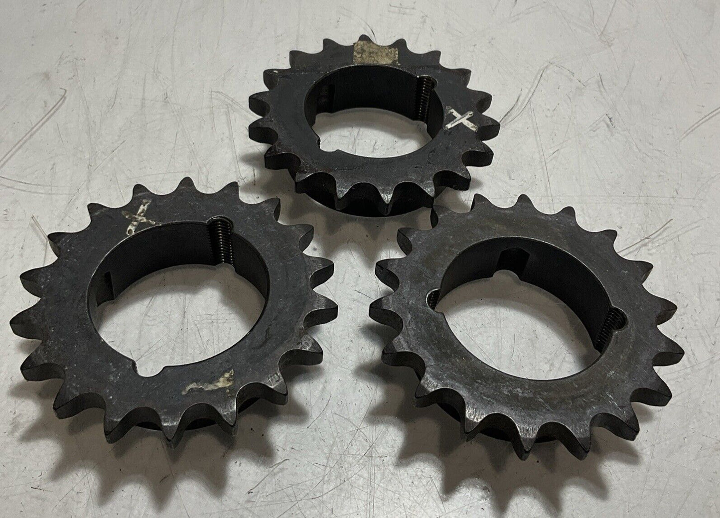 TSUBAKI  H50BTL18  16/10 ROLLER CHAIN SPROCKET  LOT OF 3 RM6