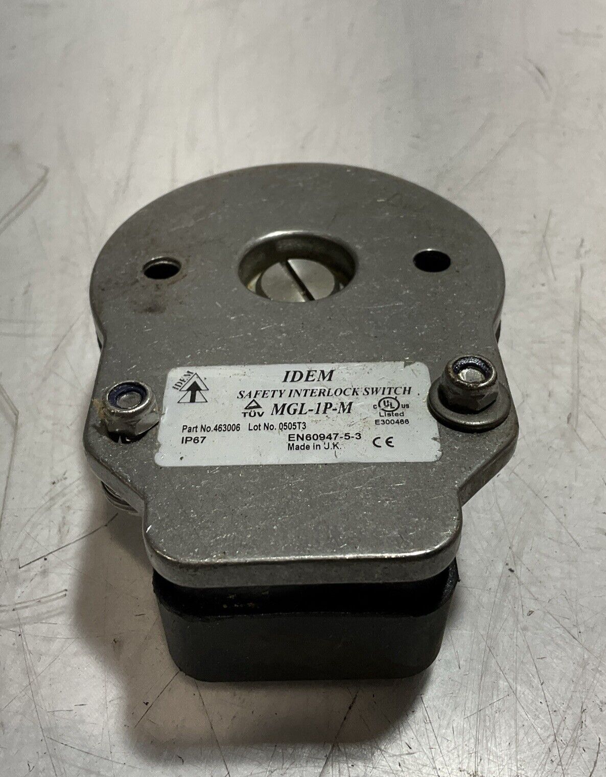 IDEM MGL-1P-M 463006  SAFETY SWITCHES  RM6
