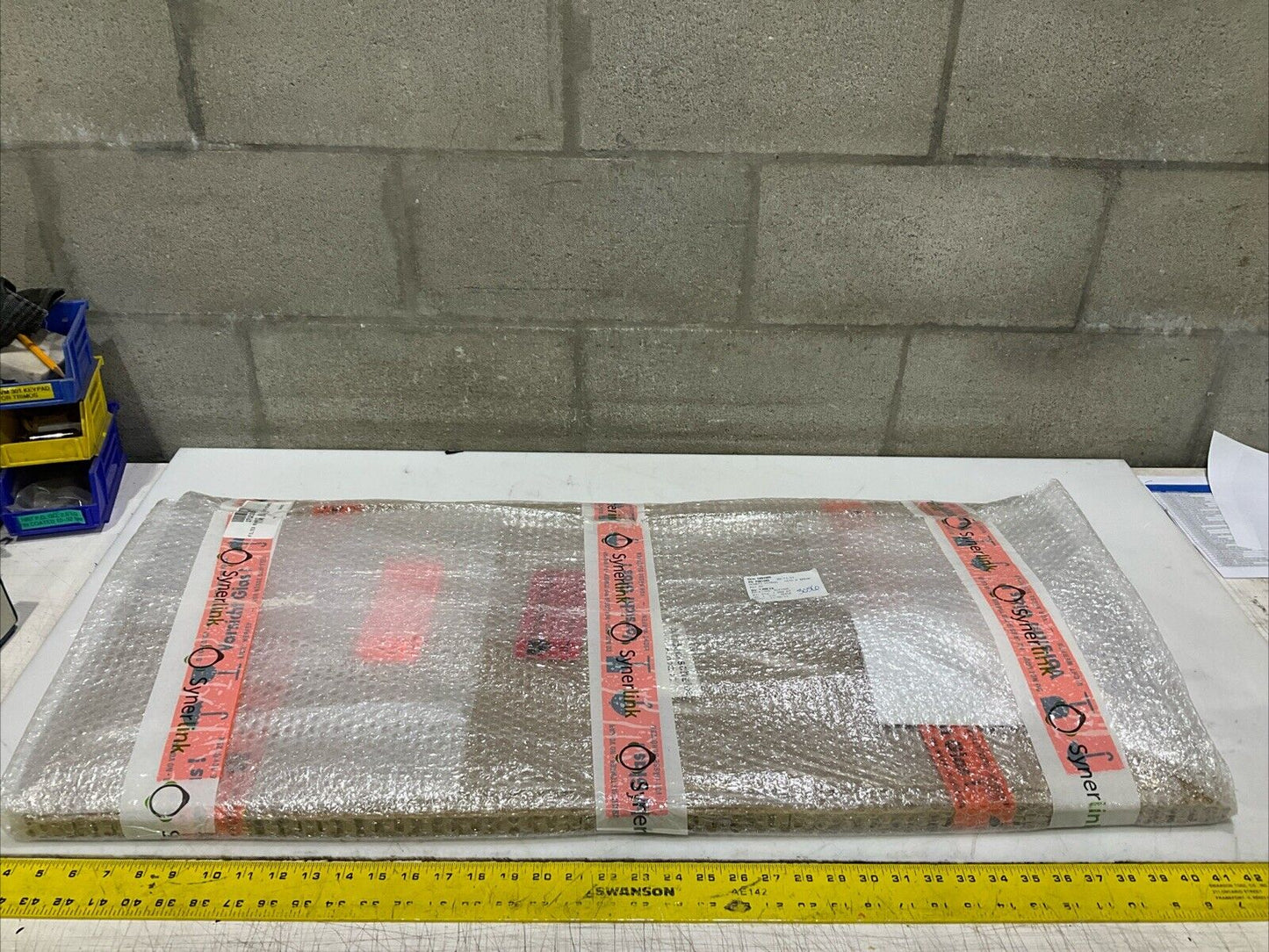 HERAEUS C684905 UV LENS GLASS QUARTZ FILTER 890 X 398 x 4 C2H