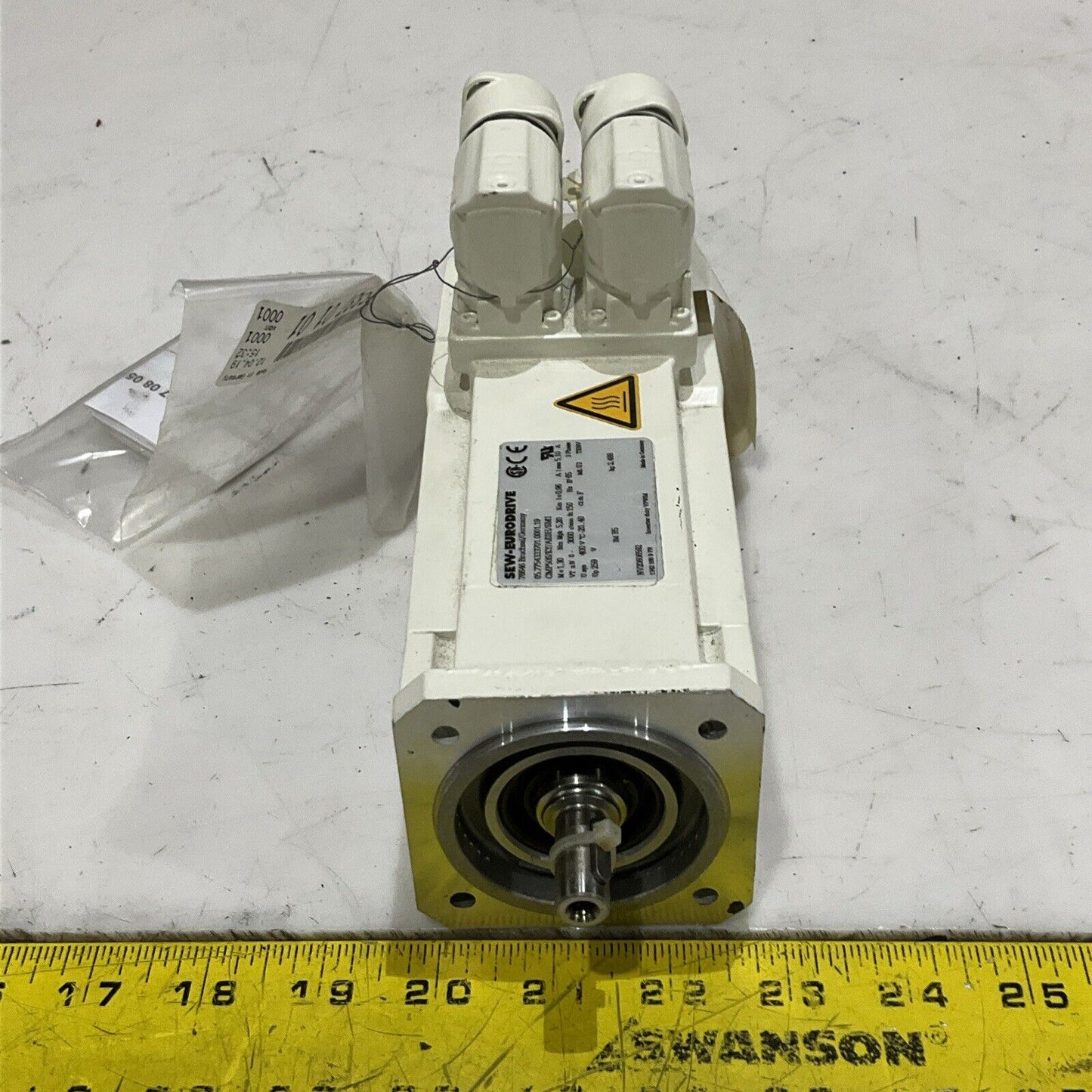 SEW-EURODRIVE CMP50S/KY/AK0H/SM1 05.7754333701.0001.19 SERVO MOTOR 3000RPM C2H