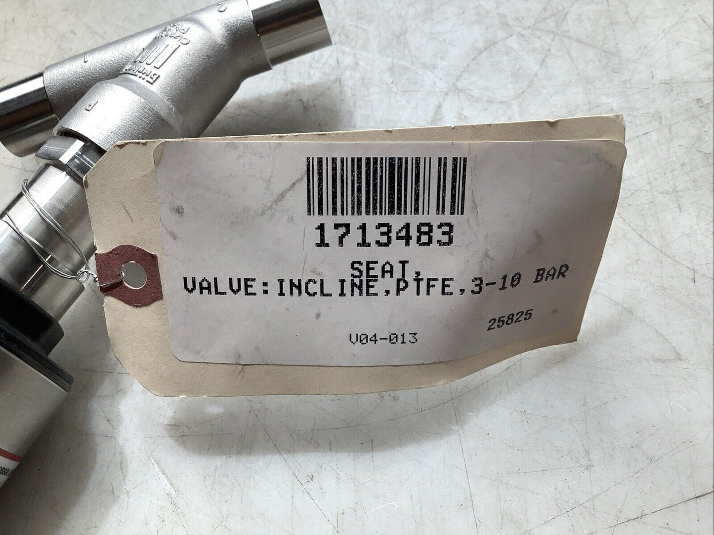 BURKERT 2100 DIAPHRAGM VALVE WITH 8801 INTEGRATOR AND 8695 CONTROL HEAD C2H