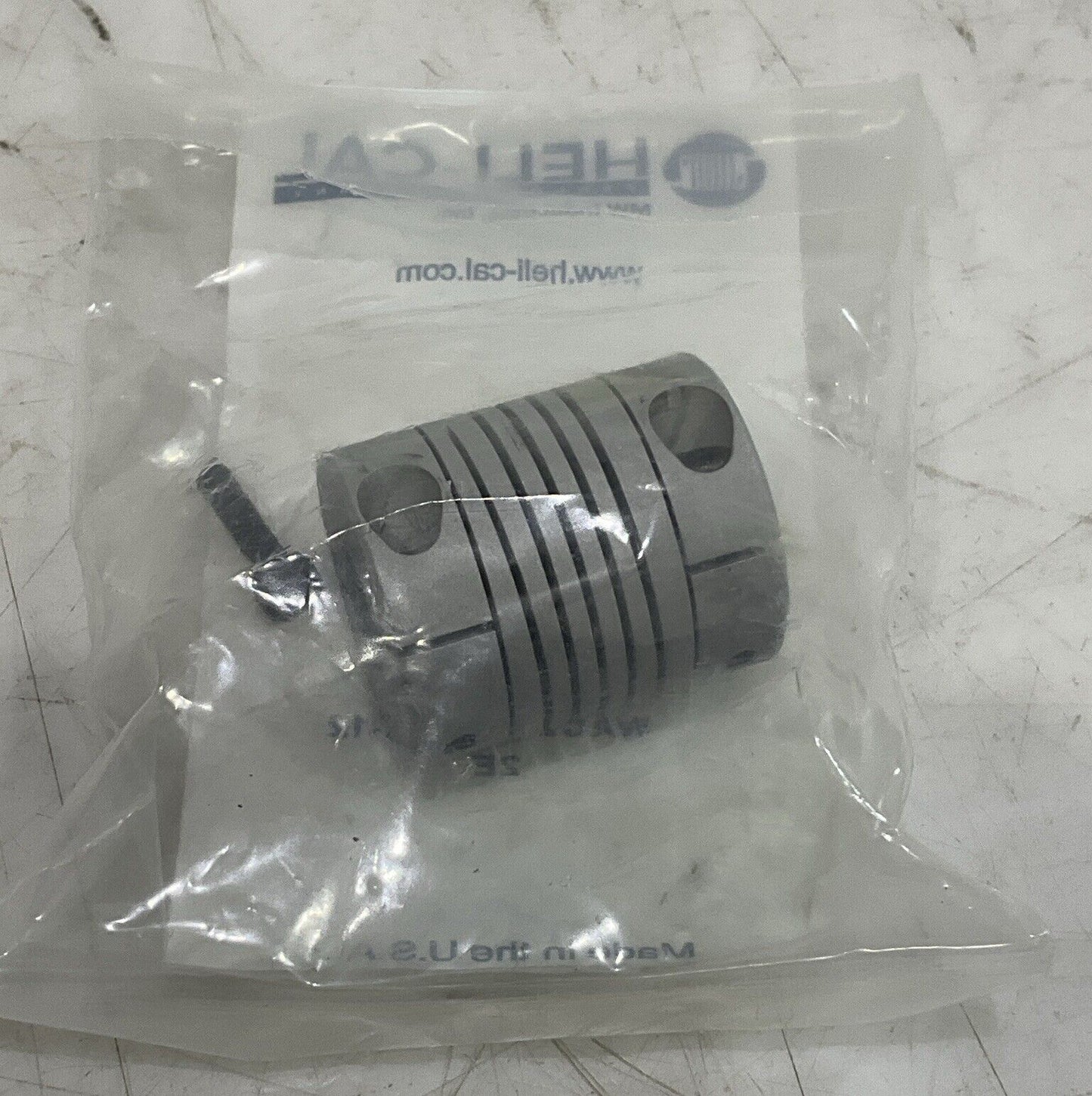 HELI-CAL WAC25-10MM-12 2E1 FLEXIBLE ALUMINUM ALLOY COUPLINGS C2H