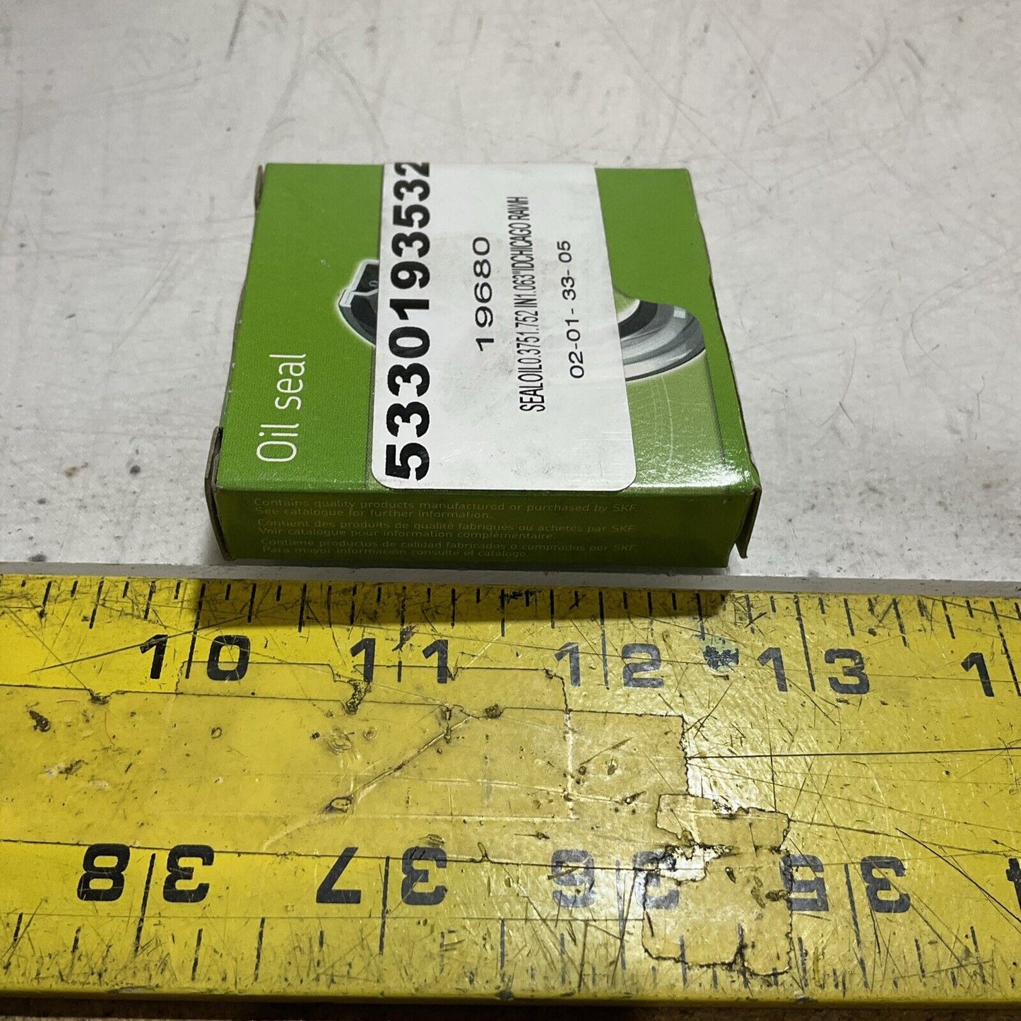 SKF  10653  RADIAL SHAFT  OIL  SEAL  LOT OF 6  U3S