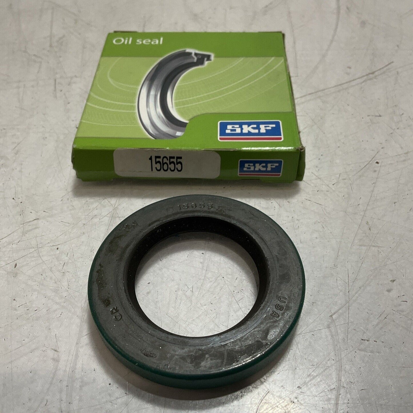 SKF  15655  RADIAL  SHAFT  SEALS  OIL  SEAL  LOT OF 5  U3S