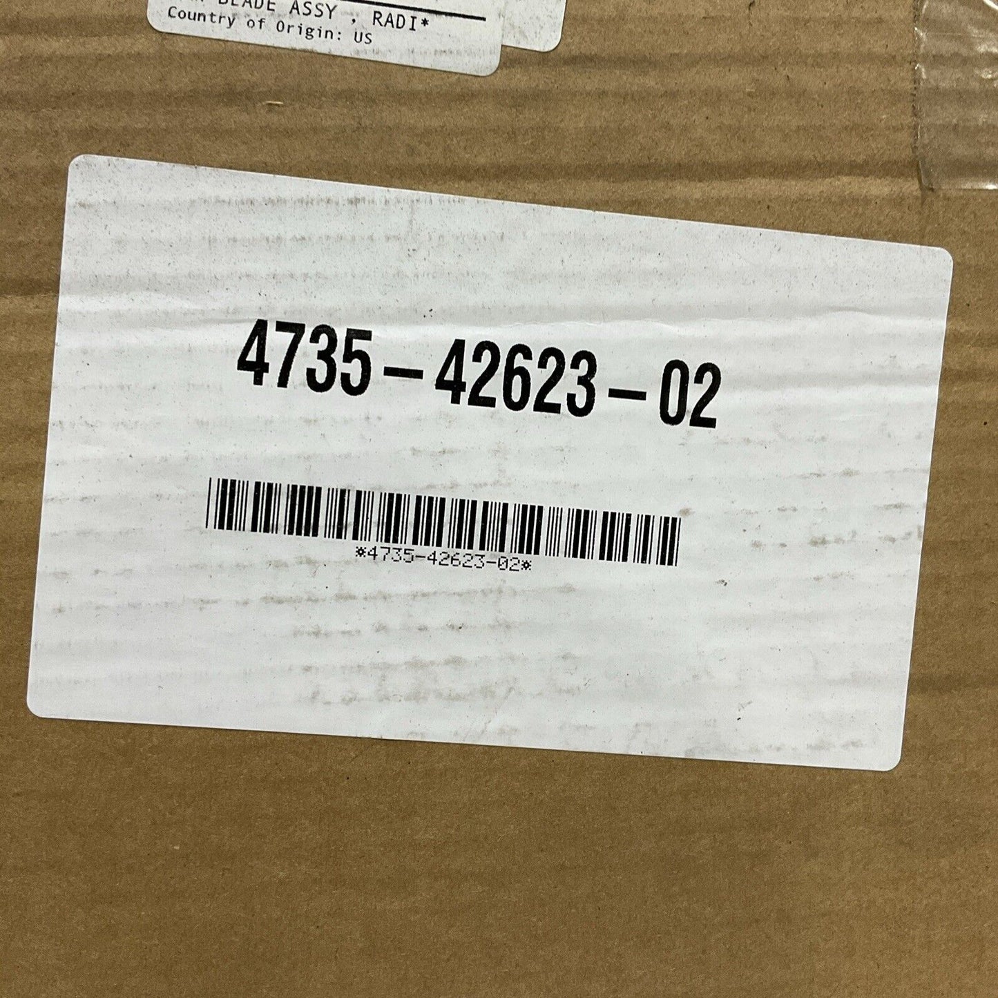 MCI 4735-42623-02 6L-5-62 ENGINE COUNTER CLOCKWISE FAN BLADE ASSEMBLY ECH