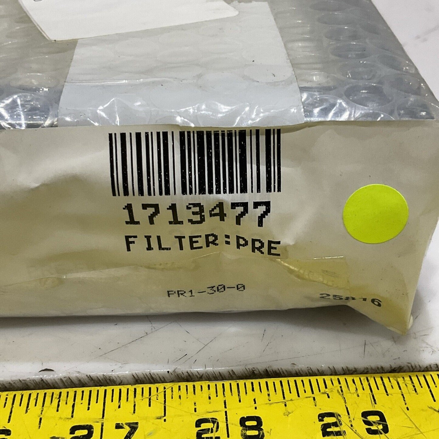 SAGICOFIM PFO7/55-48 INDUSTRIAL PLEATED HEPA FILTER 24 X 1 2 X 2 1500 MC/H C2H